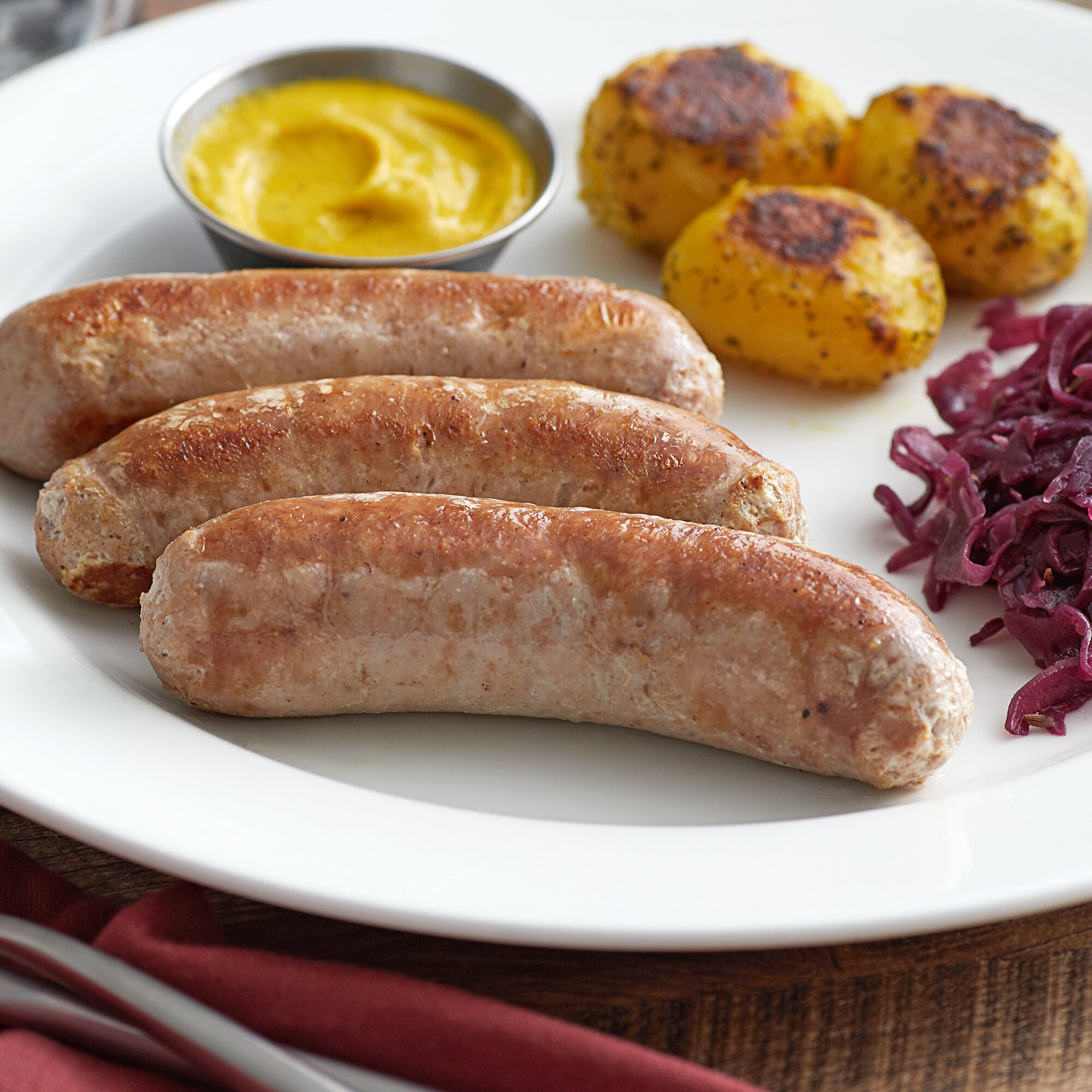 Warrington Farm Meats Knockwurst Sausage - 10 lb. Case