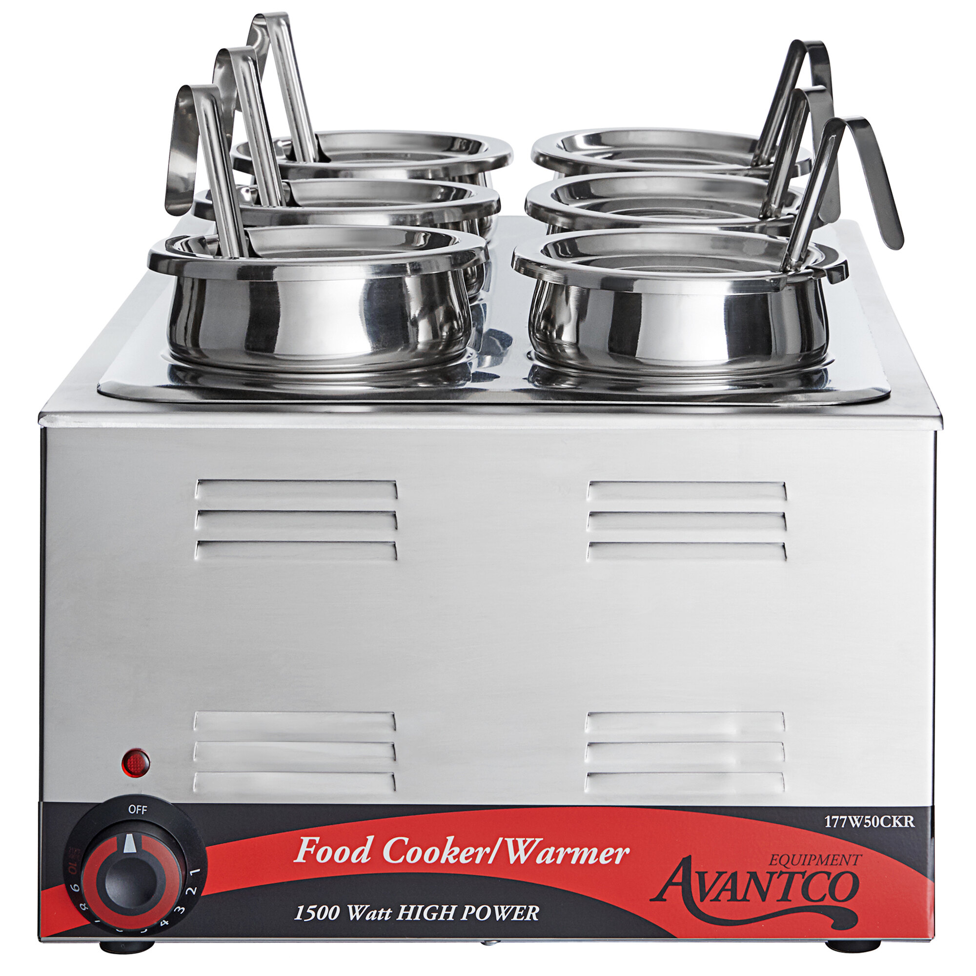 Avantco W50CKR 12" x 20" Full Size Electric Countertop Food Cooker