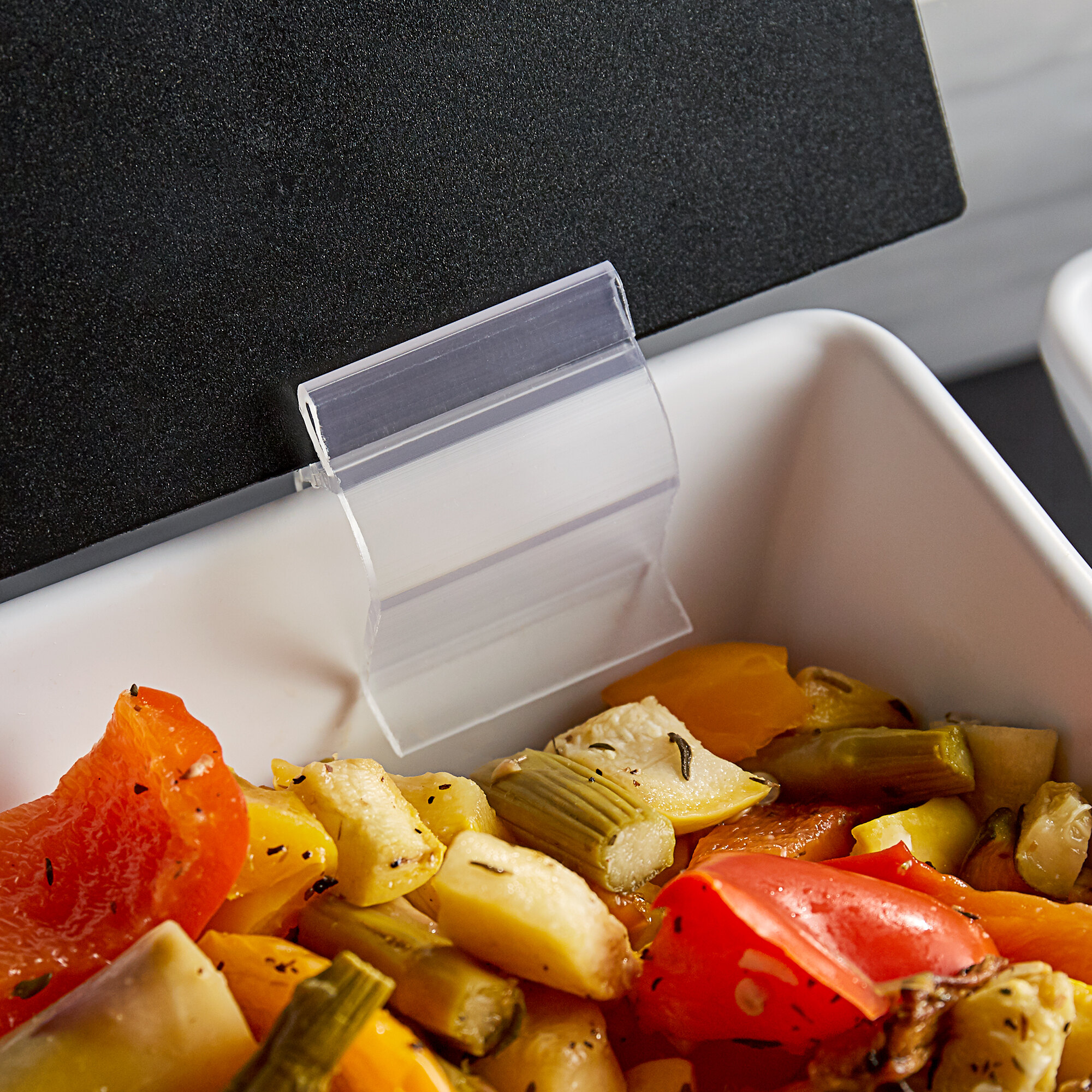 Deli Tag Pan / Bowl Sign Holder Clip 25/Pack