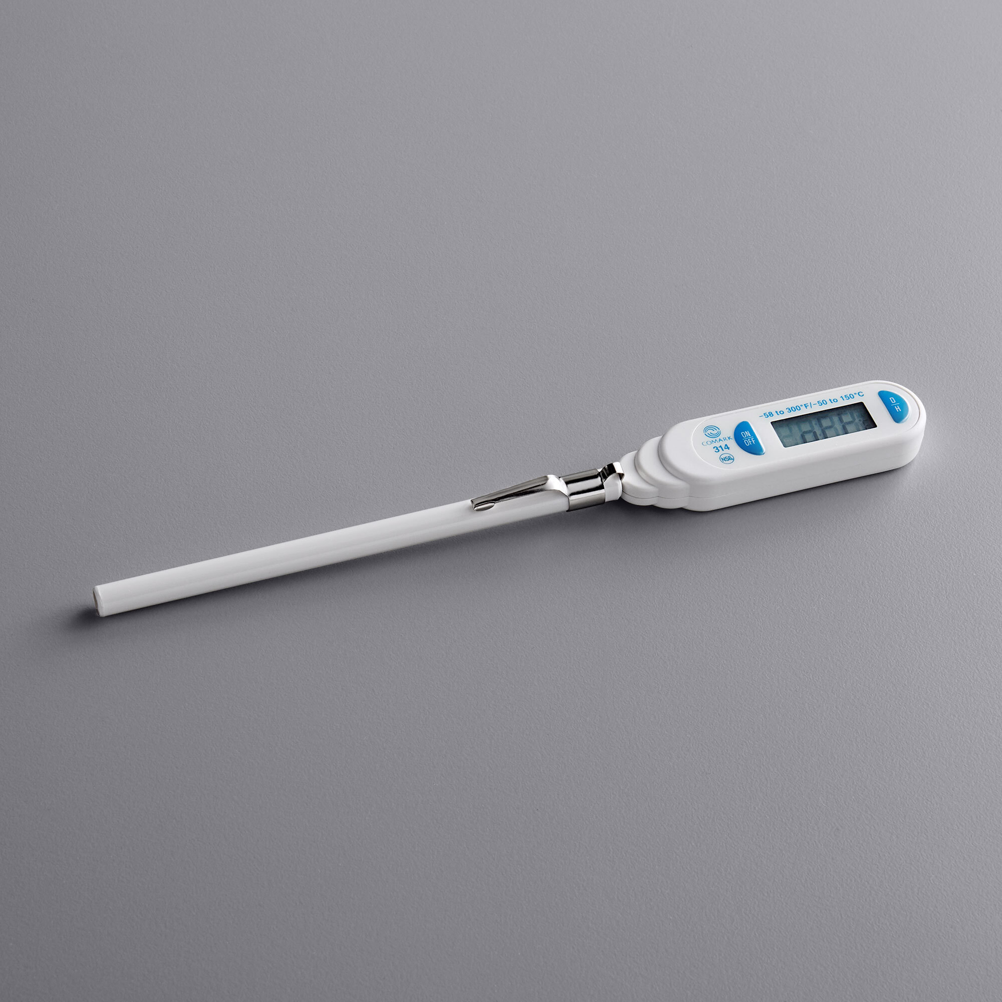 Comark 314 4 3/4" Waterproof Digital Pocket Probe Thermometer