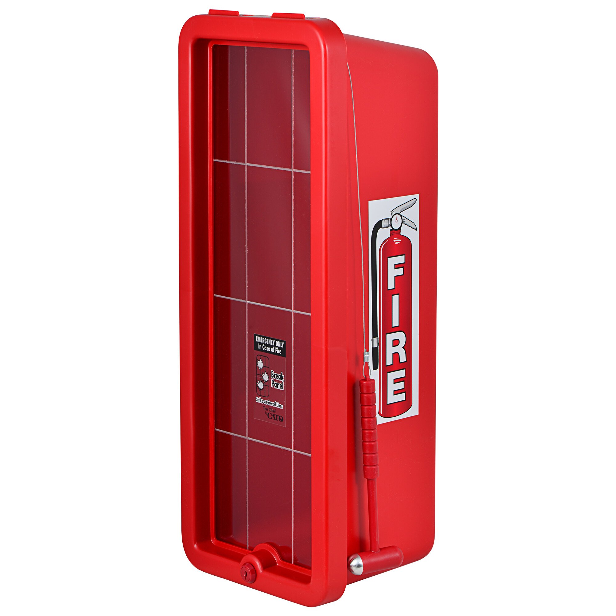 Cato 11051-H Chief Red Surface-Mounted Fire Extinguisher ...