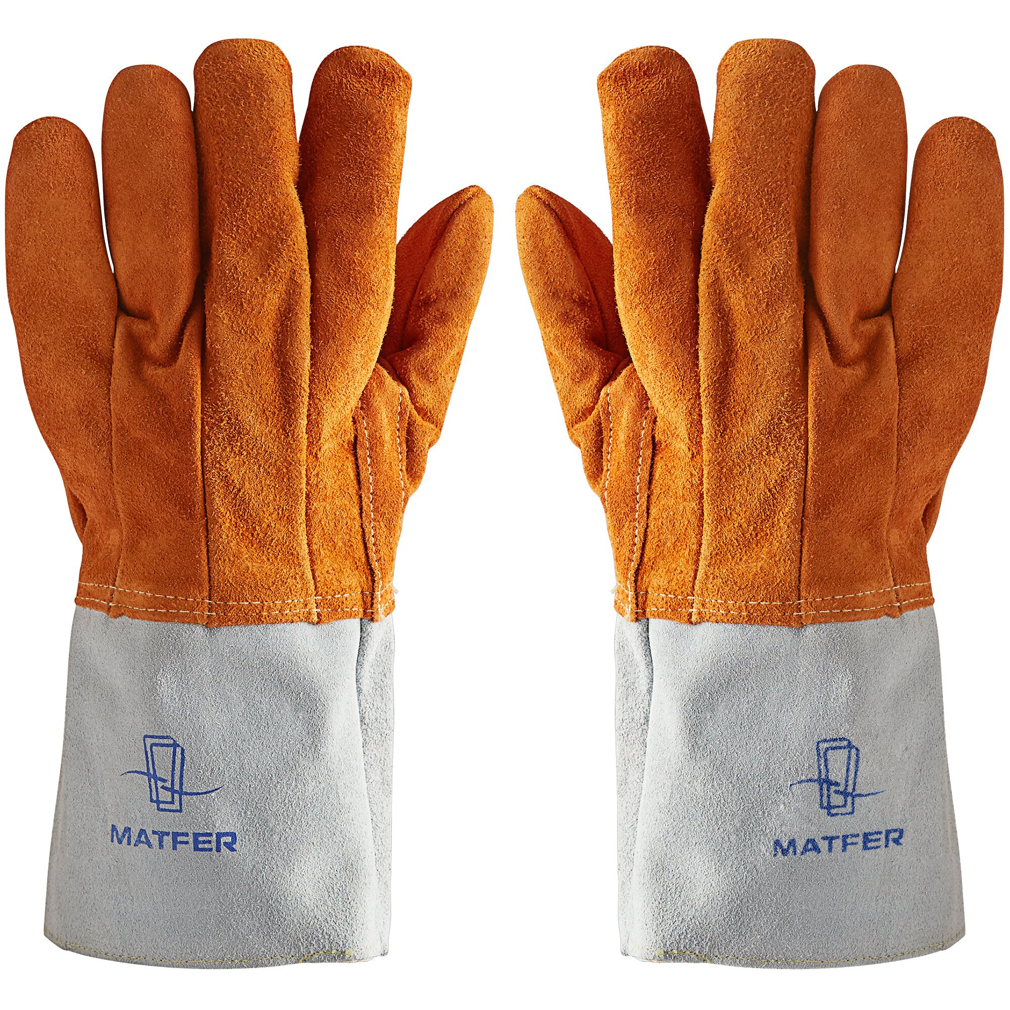 Matfer Bourgeat 773011 13" Leather Protection / Oven Gloves