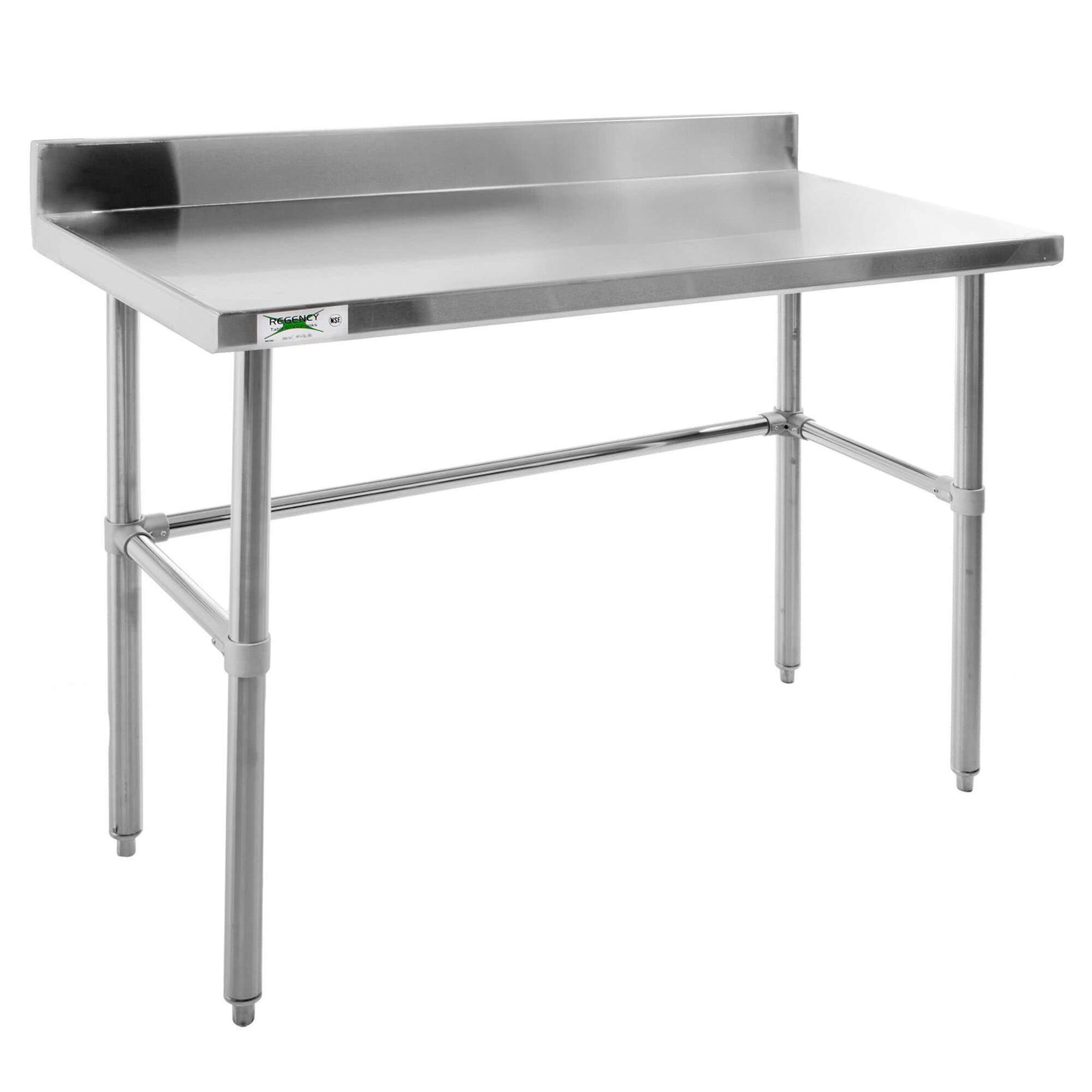 Regency 24" x 48" 14Gauge 304 Stainless Steel Commercial Open Base