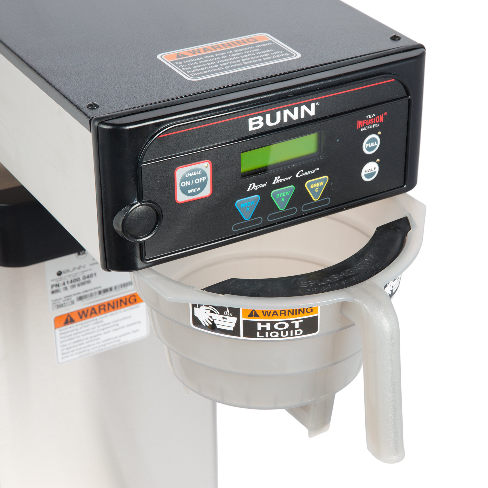 Bunn 41400.0001 ITB 3 Gallon Iced Tea Brewer with Sweetener and Digital