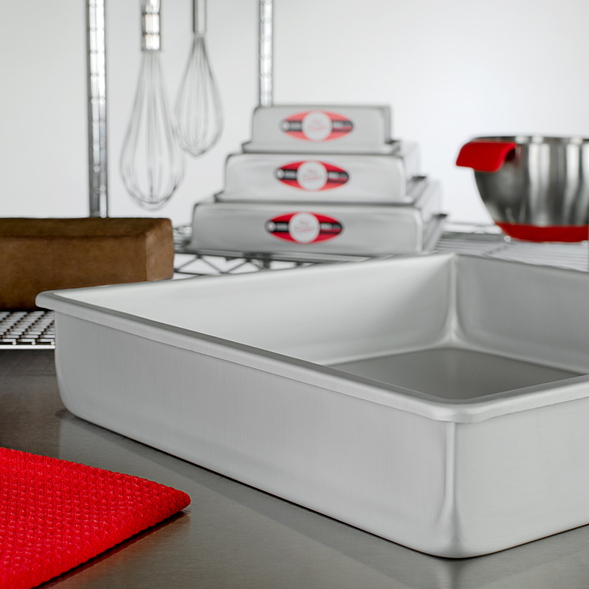 Fat Daddio's PSQ14143 ProSeries 14" x 14" x 3" Square Anodized