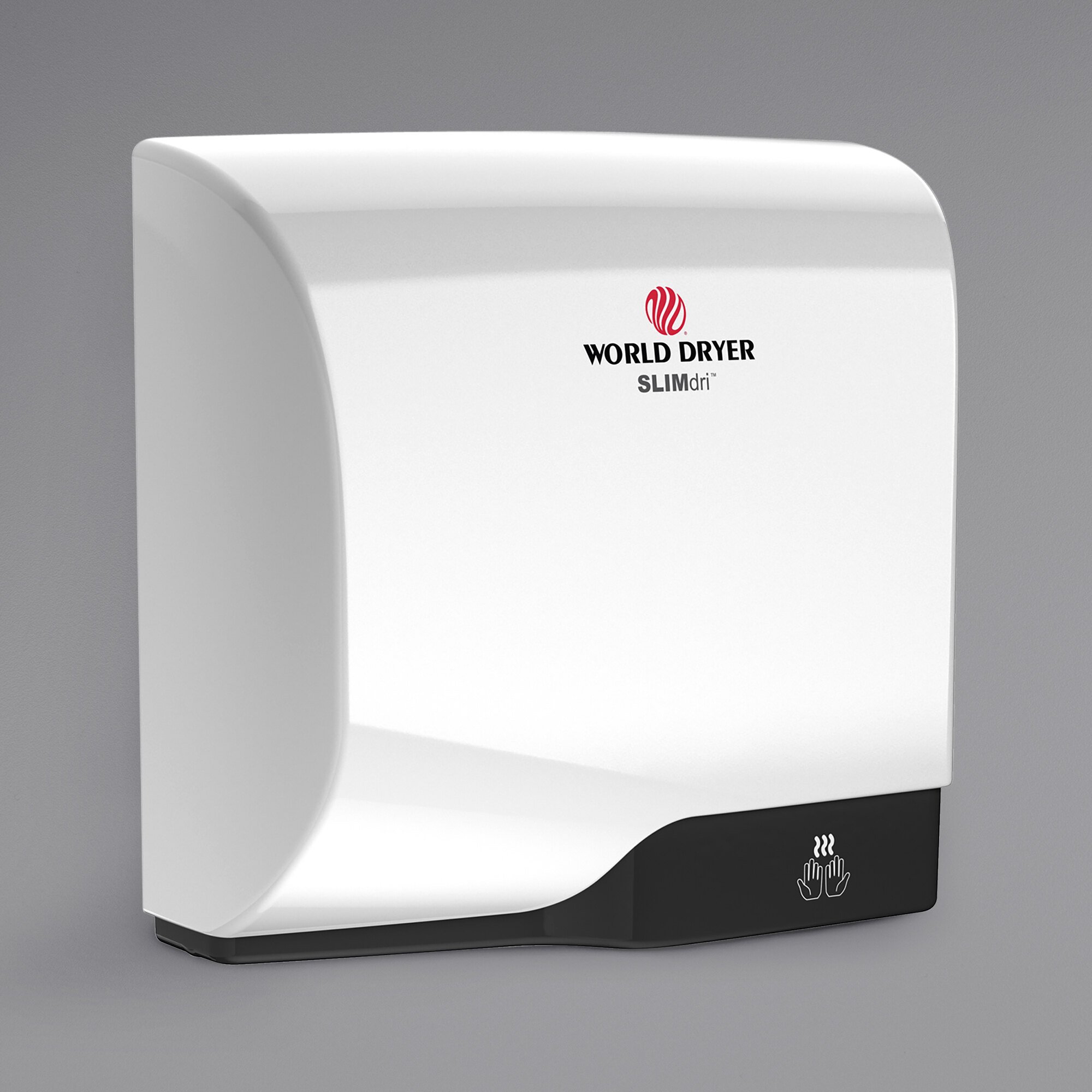 World Dryer L974A SLIMdri White Aluminum SurfaceMounted ADA Hand