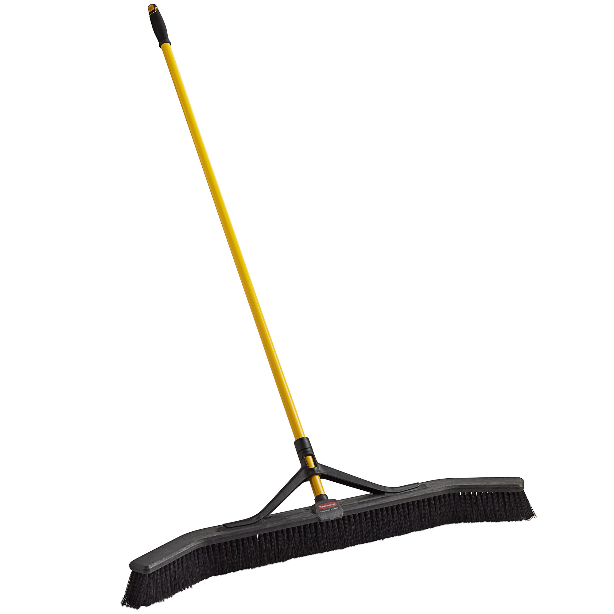Rubbermaid 2018728 Maximizer 36" Plastic Push Broom with Polypropylene