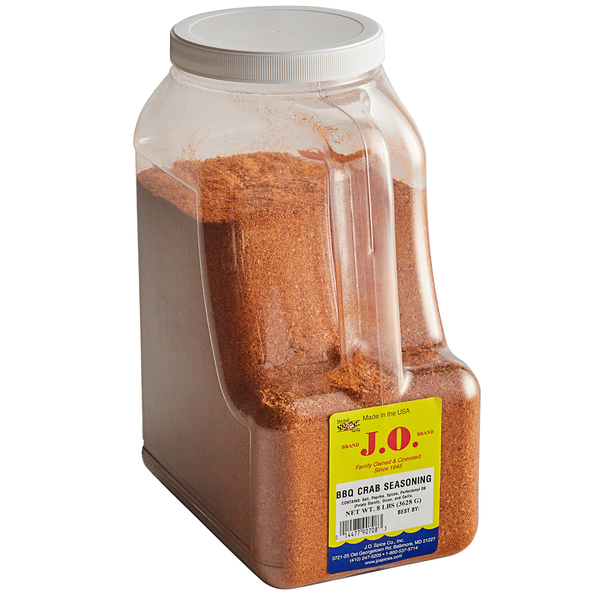 J.O. BBQ Crab Seasoning 8 lb.