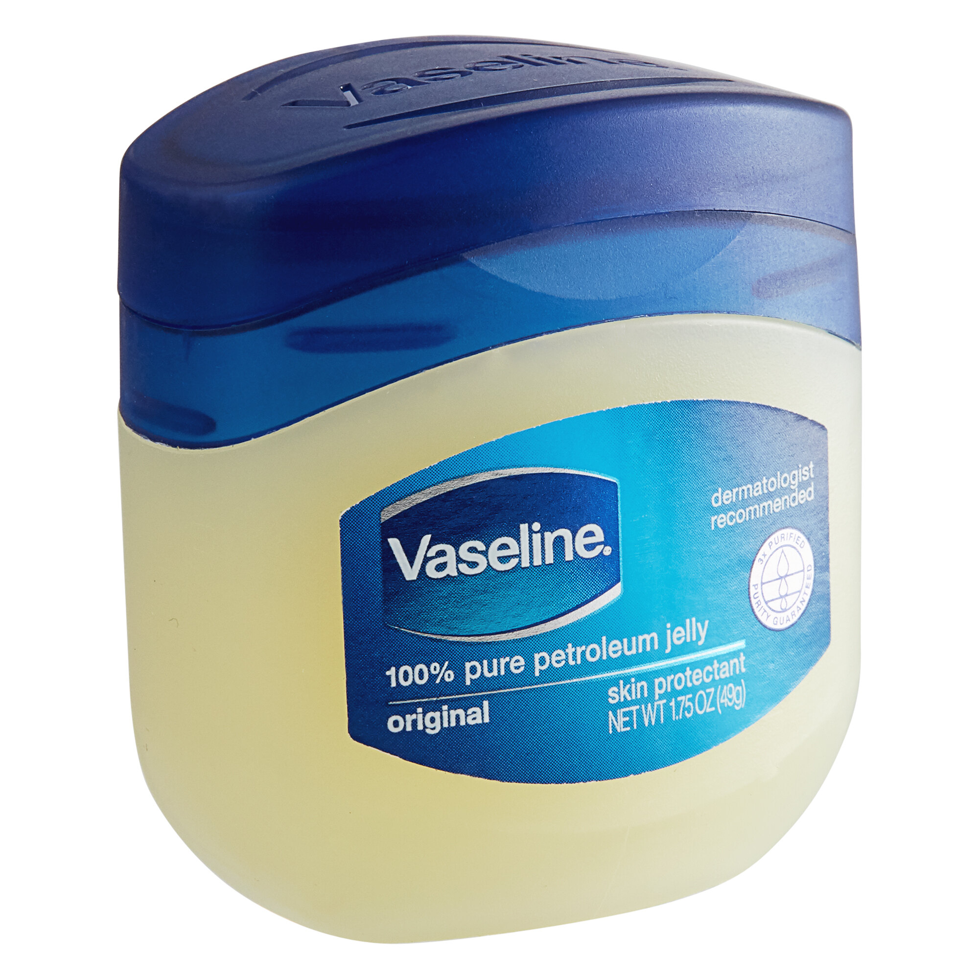 Vaseline 31100 1.75 oz. Petroleum Jelly Original Jar 144/Case