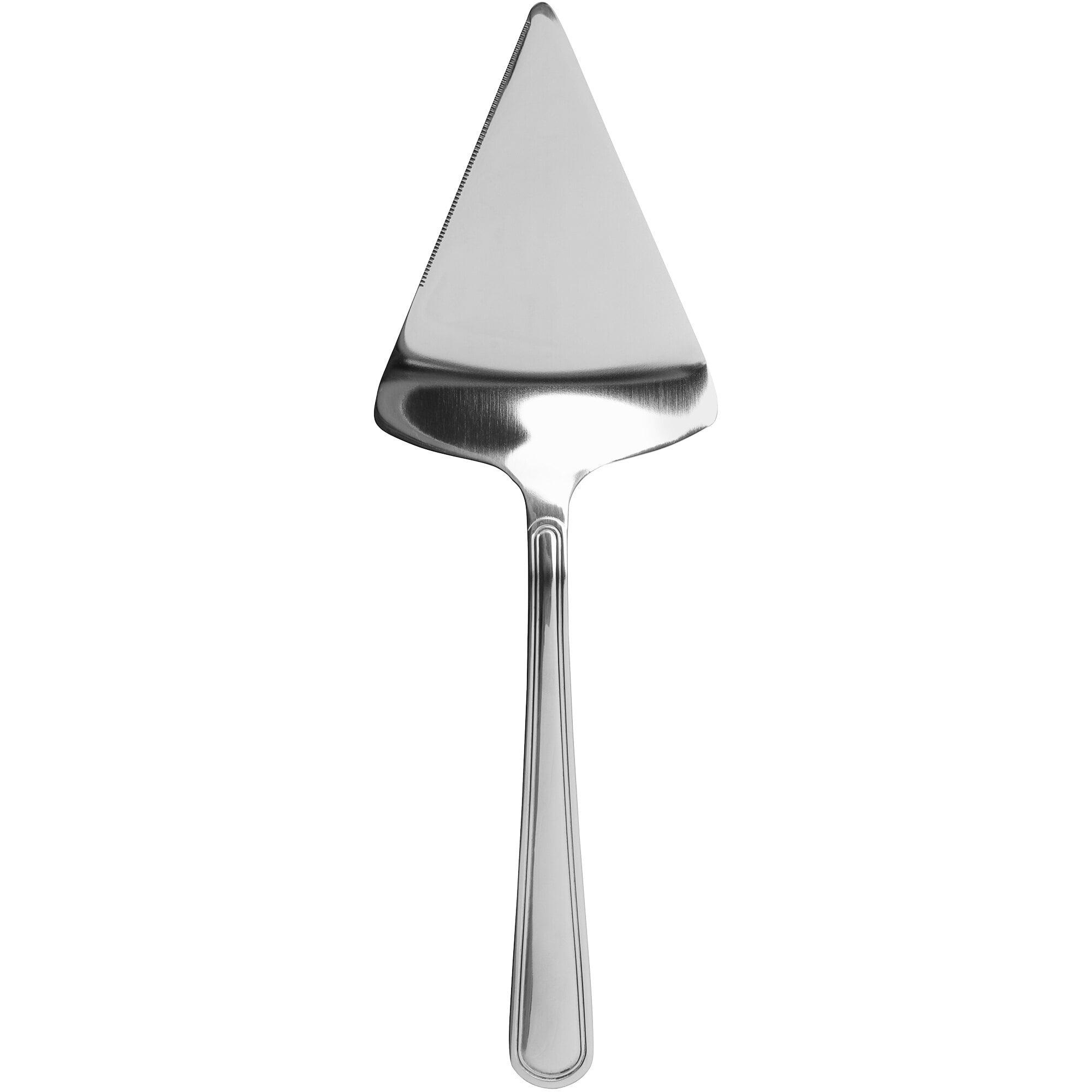 GET BSRIM10 10 7/8" Stainless Steel Wide Pastry Server with Mirror Finish