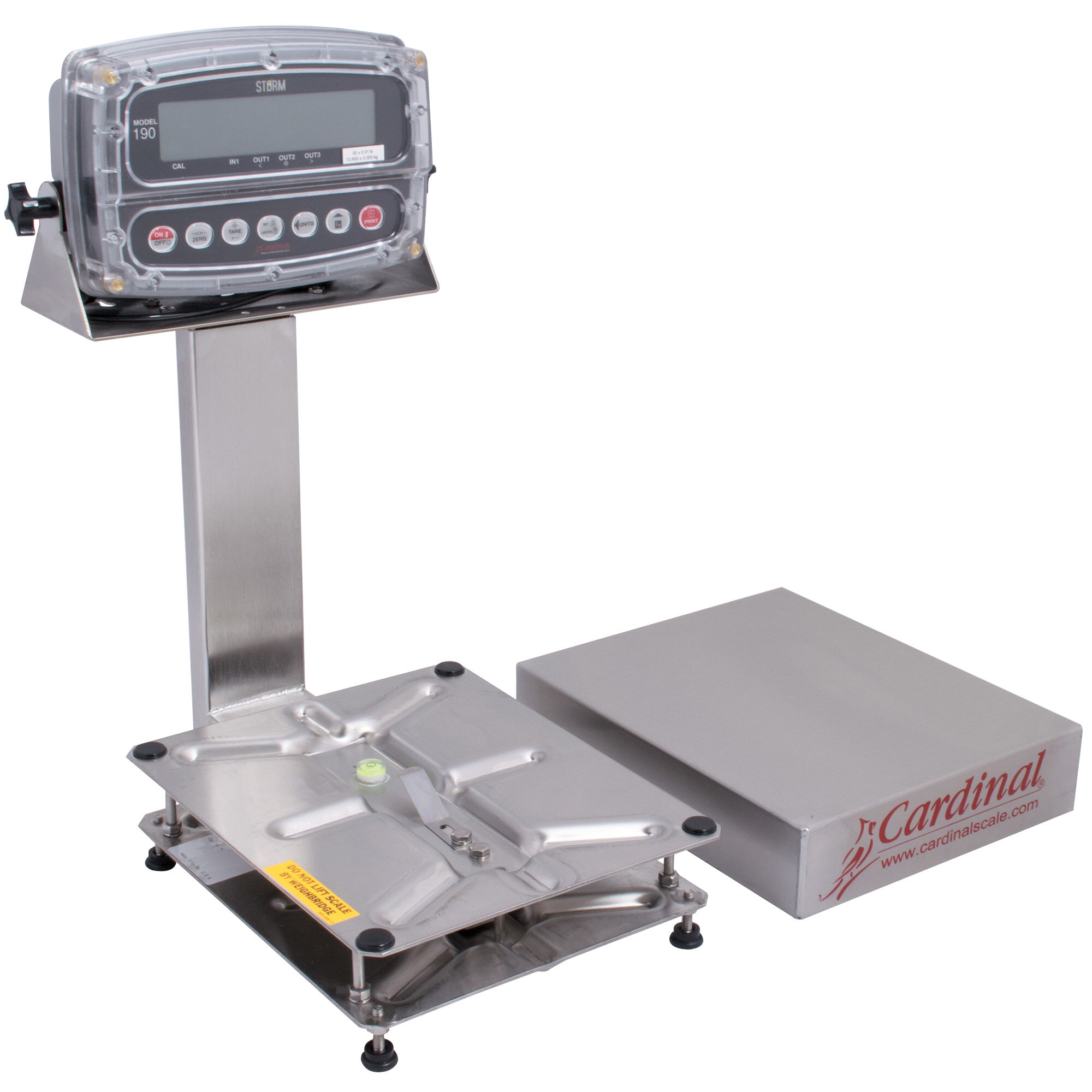 Cardinal Detecto EB-30-190 30 lb. Electronic Bench Scale with 190 ...