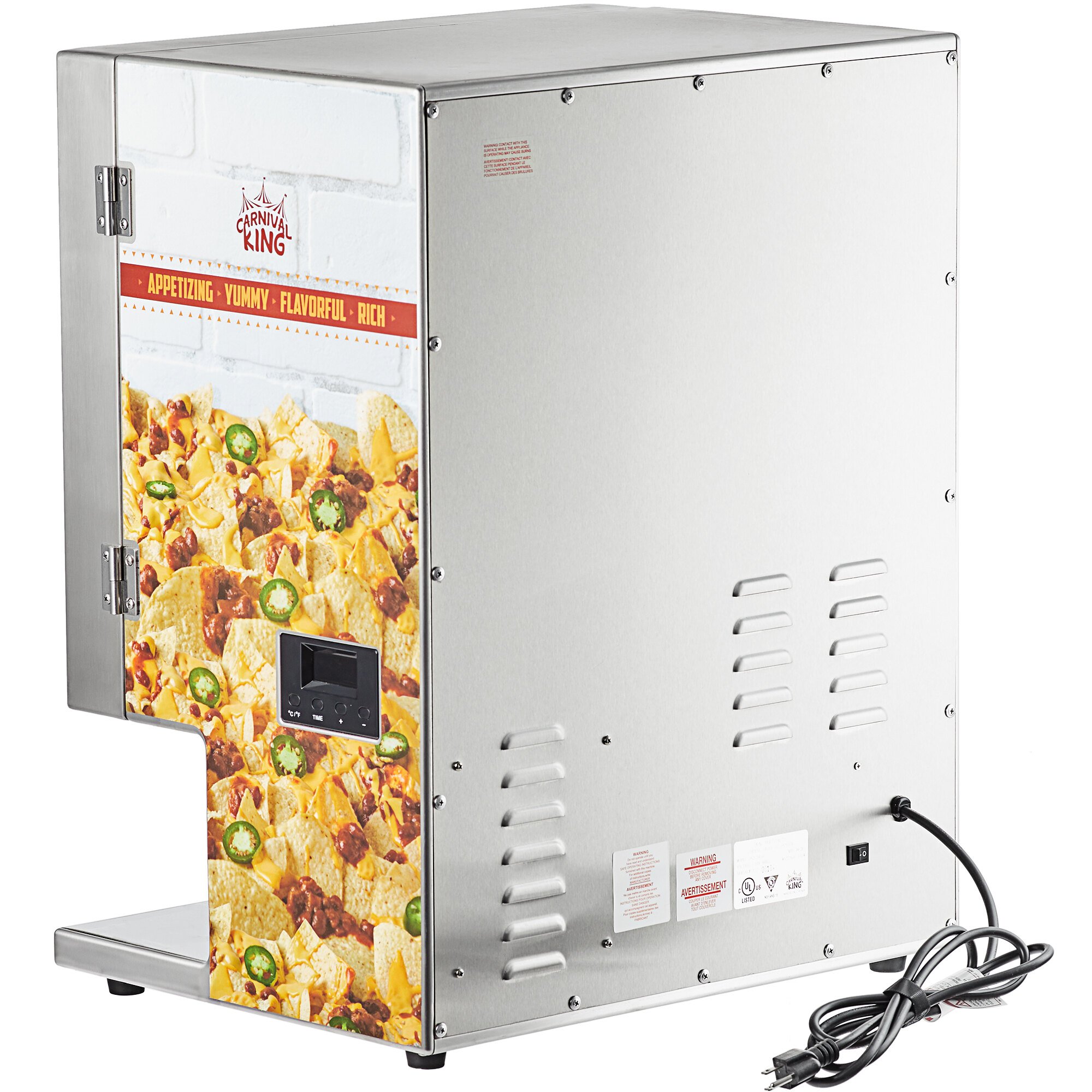 Carnival King Chili and Cheese Dispenser 120V, 450W