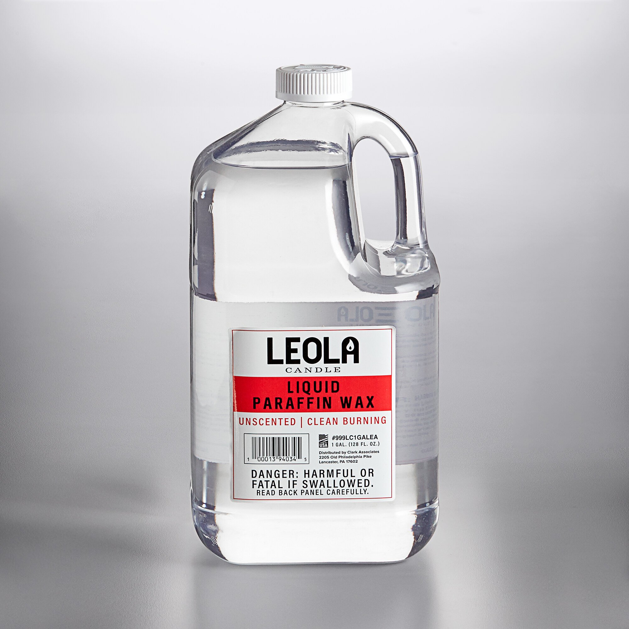 Leola Candle 1 Gallon Bulk Lamp Fuel, Smokeless Liquid Candle Paraffin