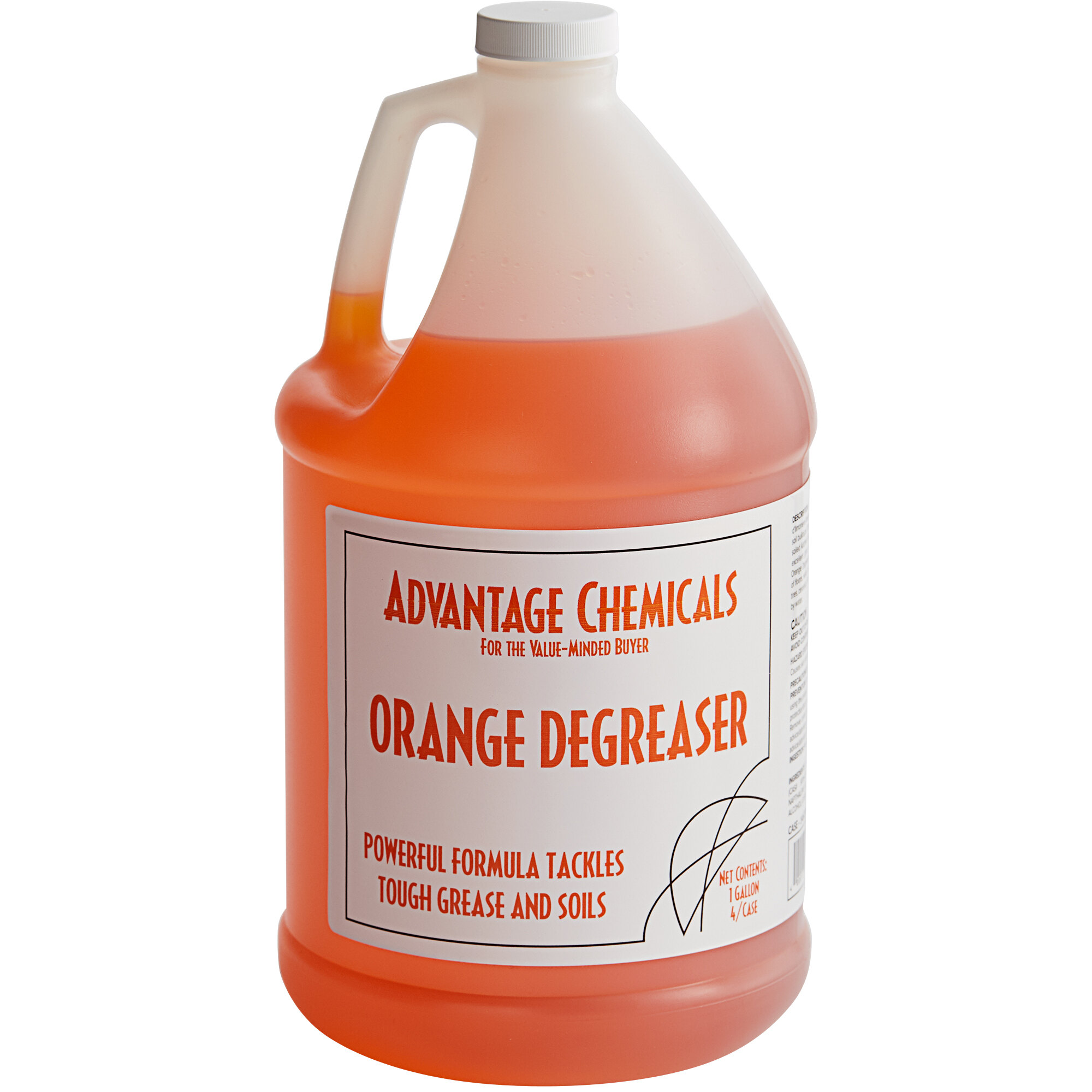 Advantage Chemicals 1 Gallon Orange Cleaner / Degreaser 4/Case