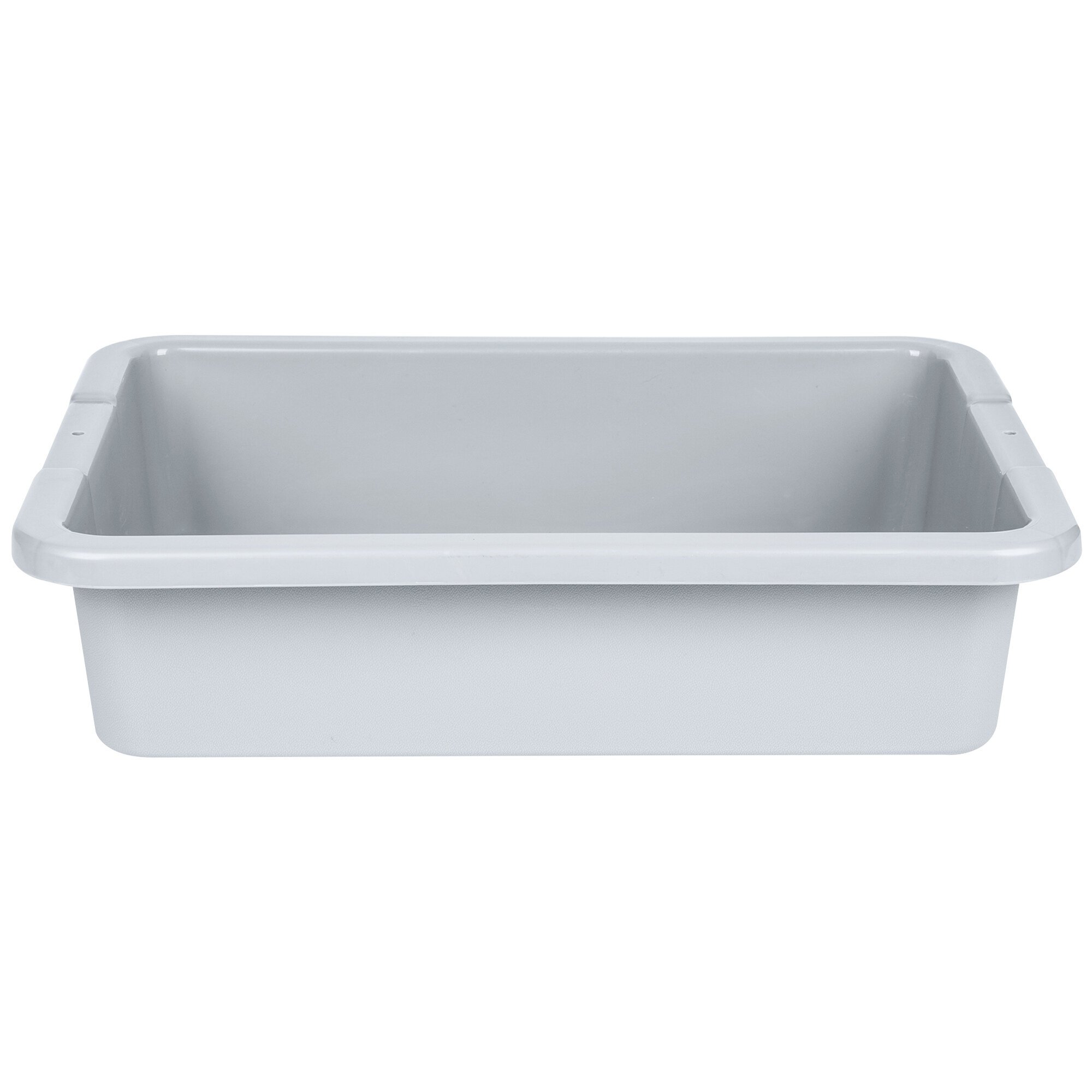 Rubbermaid FG334900GRAY 20" x 15" x 5" Gray HighDensity Polyethylene