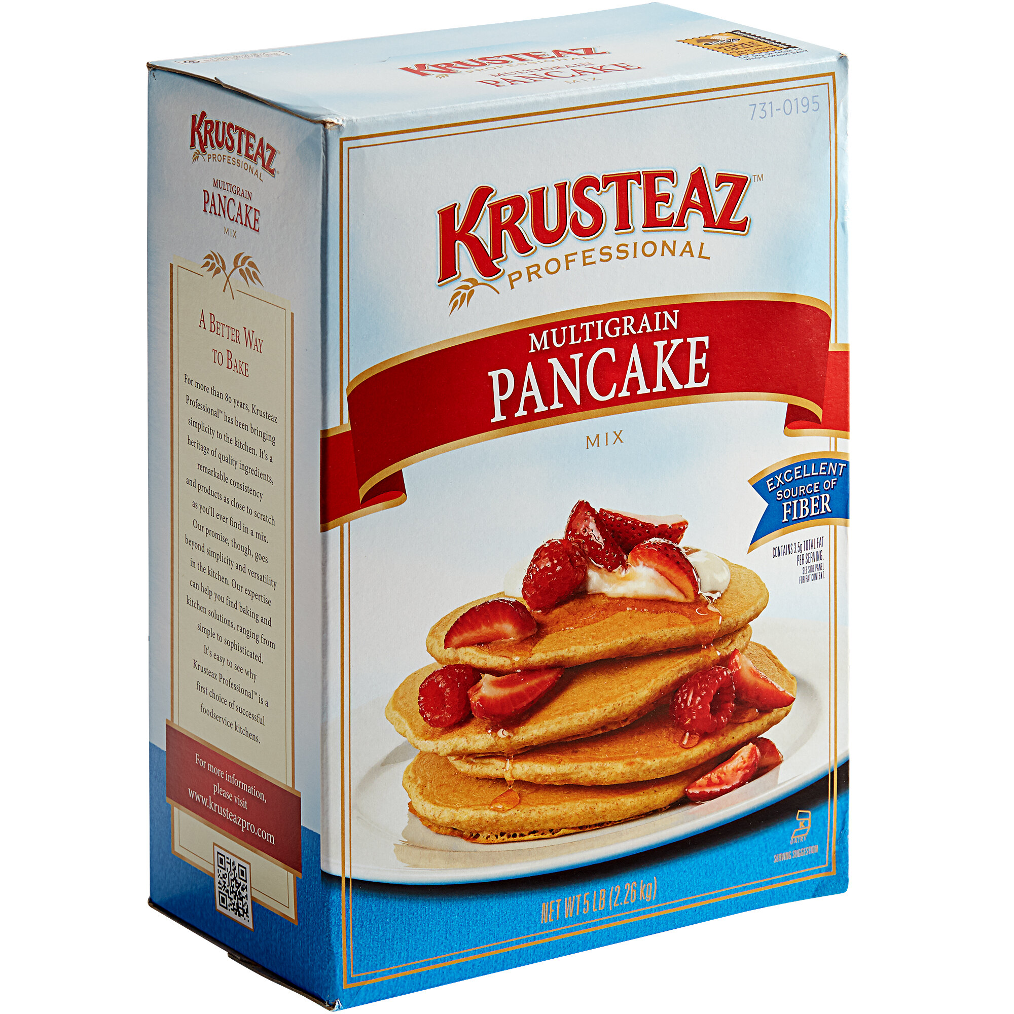 Krusteaz Professional 5 lb. Multigrain Pancake Mix 6/Case