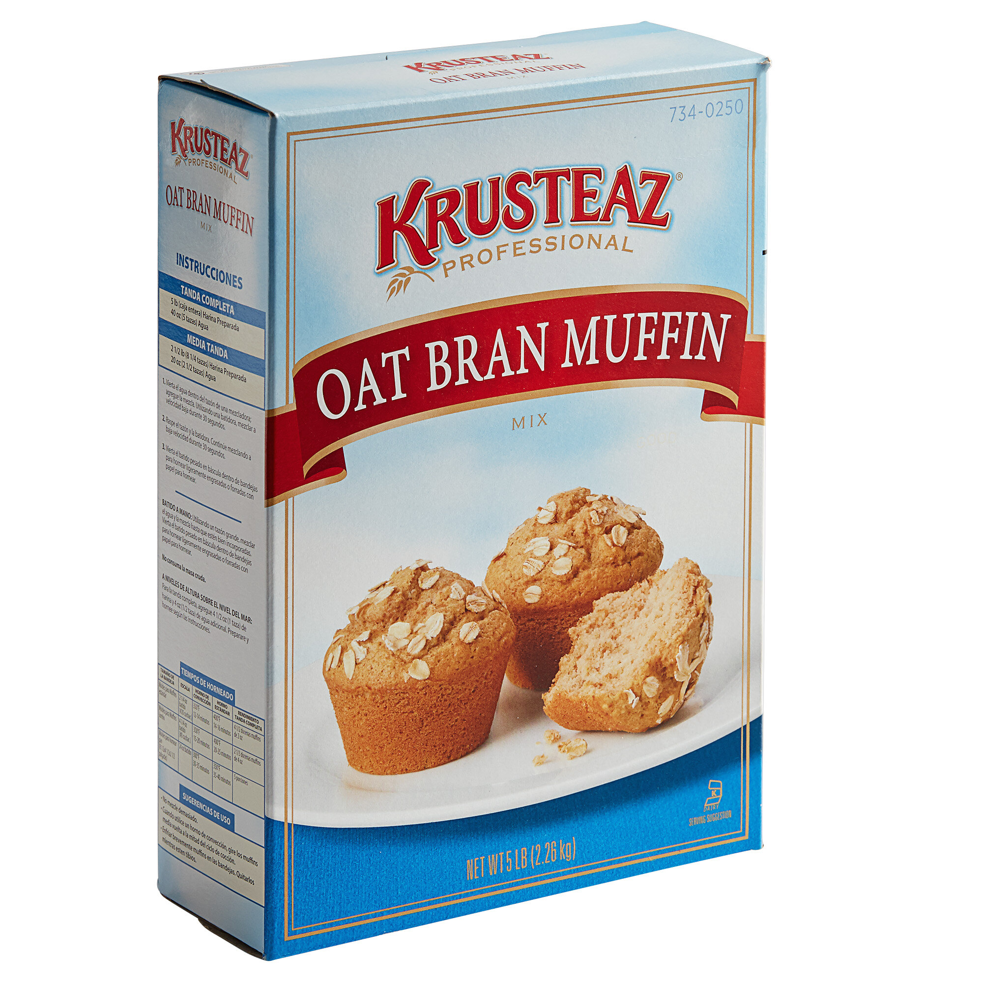 Krusteaz Professional 5 lb. Oat Bran Muffin Mix