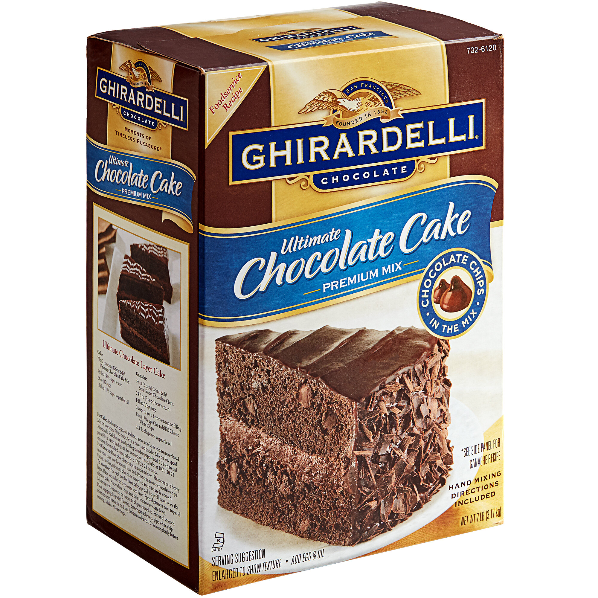 Ghirardelli 7 lb. Ultimate Chocolate Cake Mix
