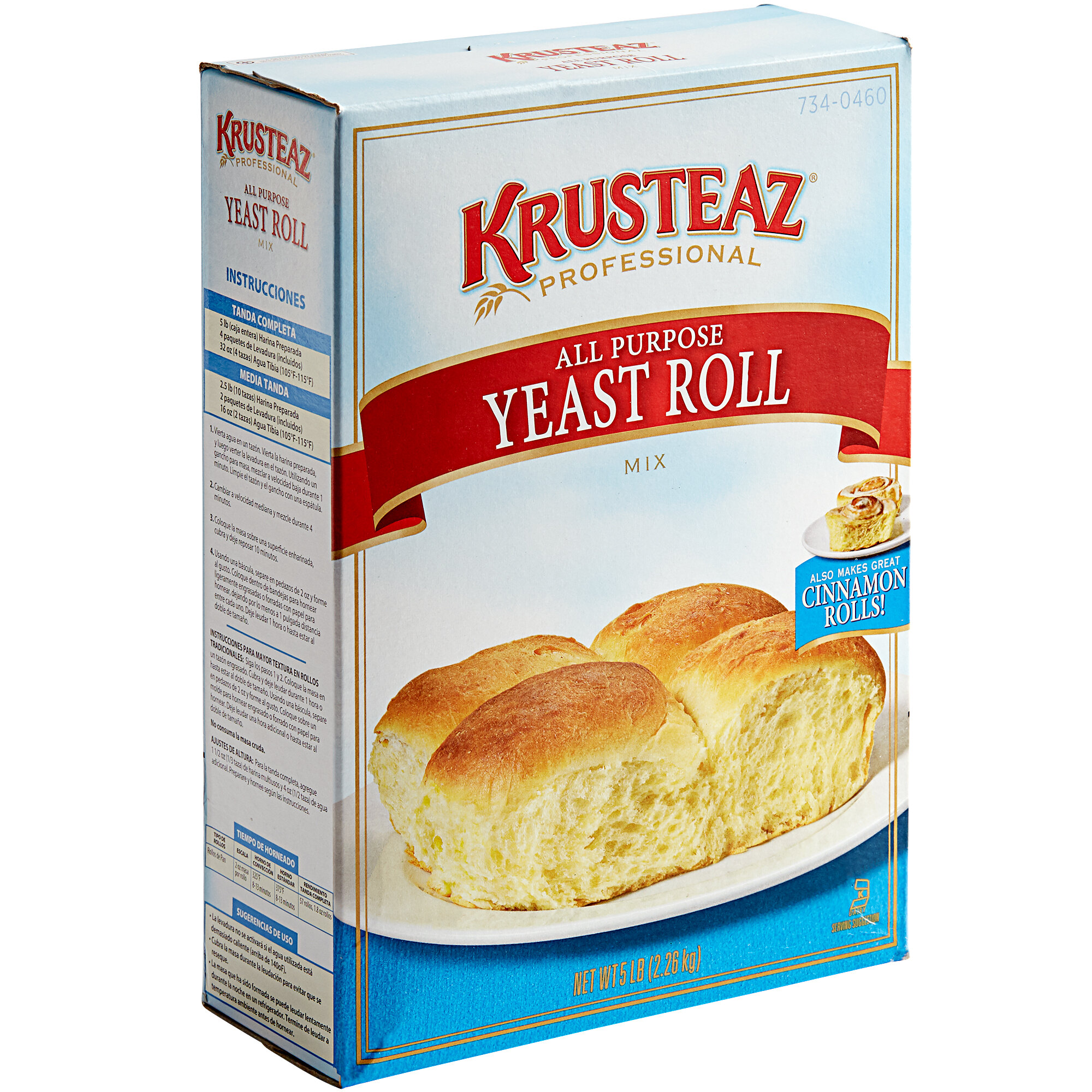 Krusteaz Professional 5 lb. AllPurpose Yeast Roll Mix