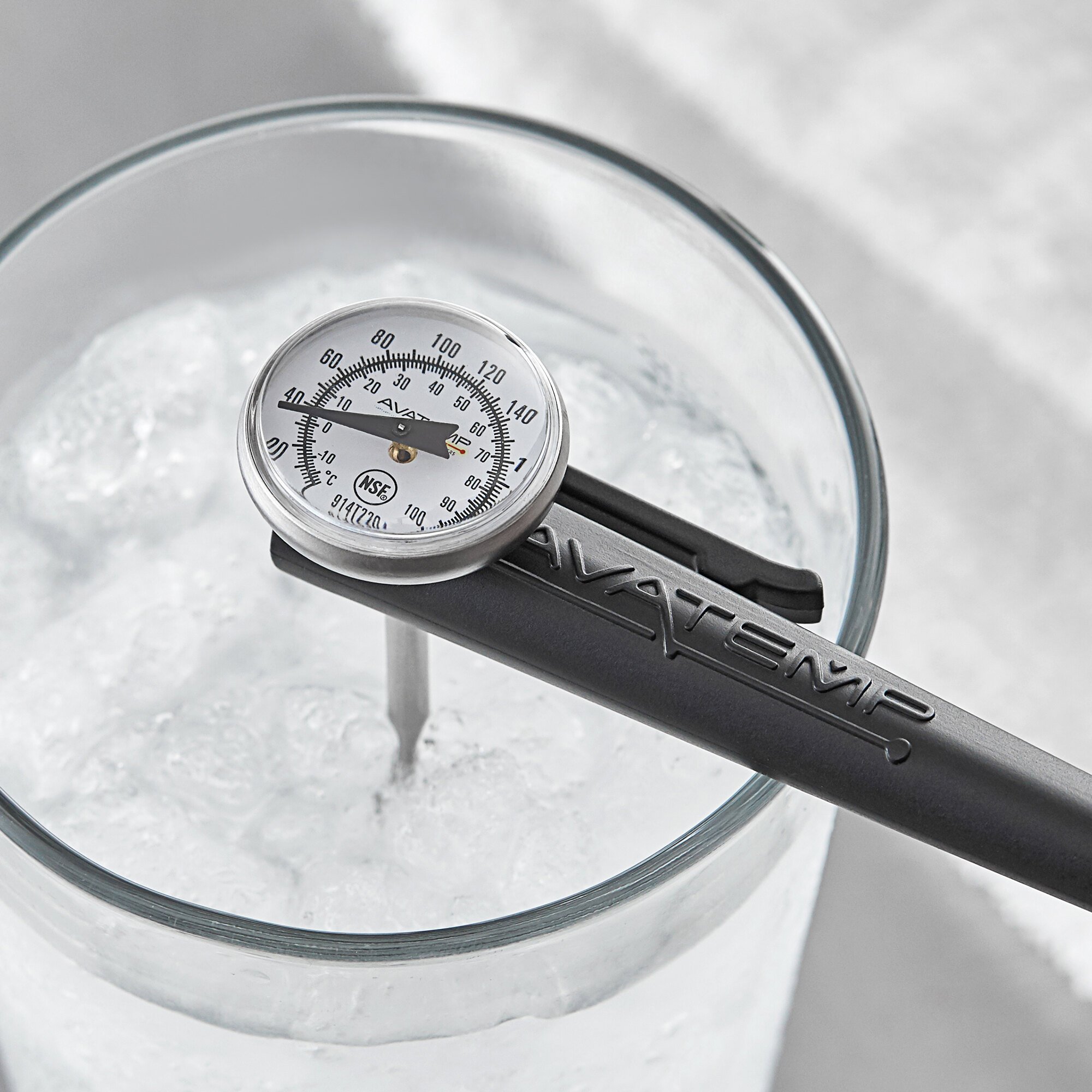 AvaTemp 5" Pocket Probe Dial Thermometer with Calibration Wrench
