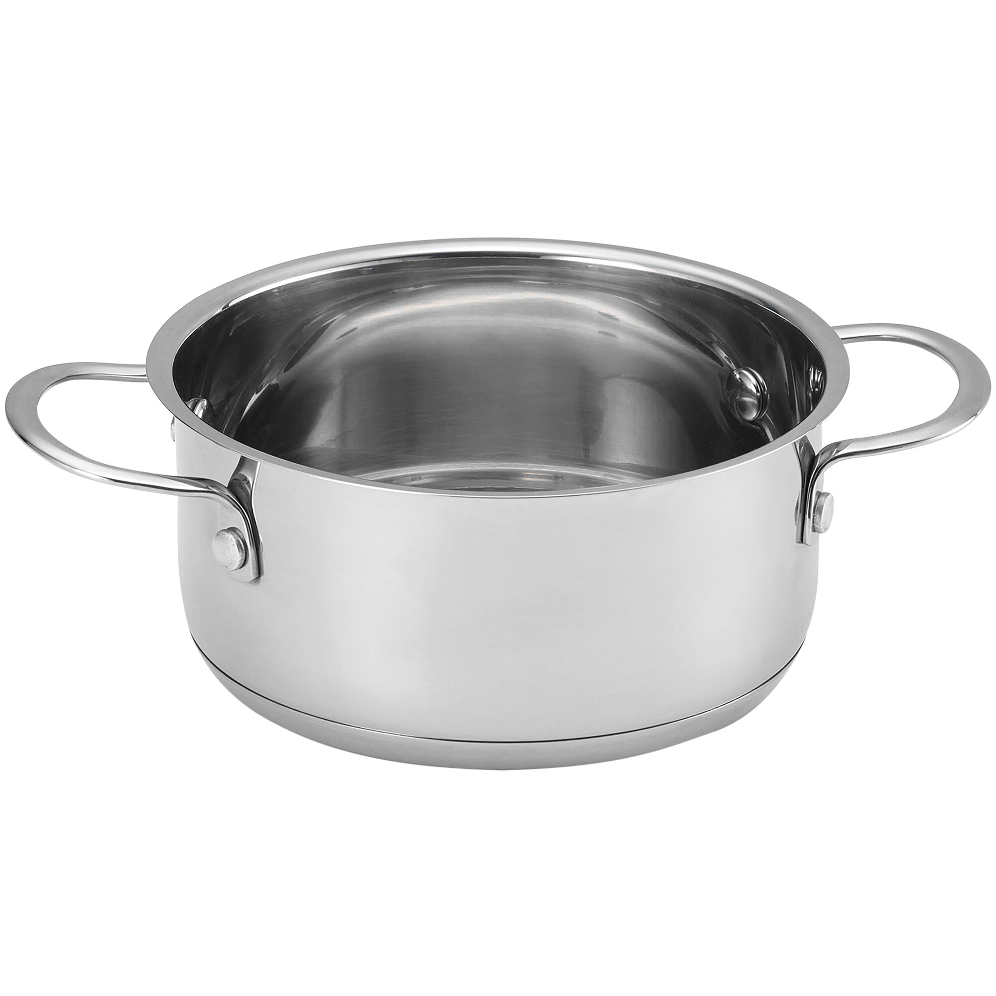 Tablecraft CW2076 32 oz. Round Mini Stainless Steel Casserole Dish with ...