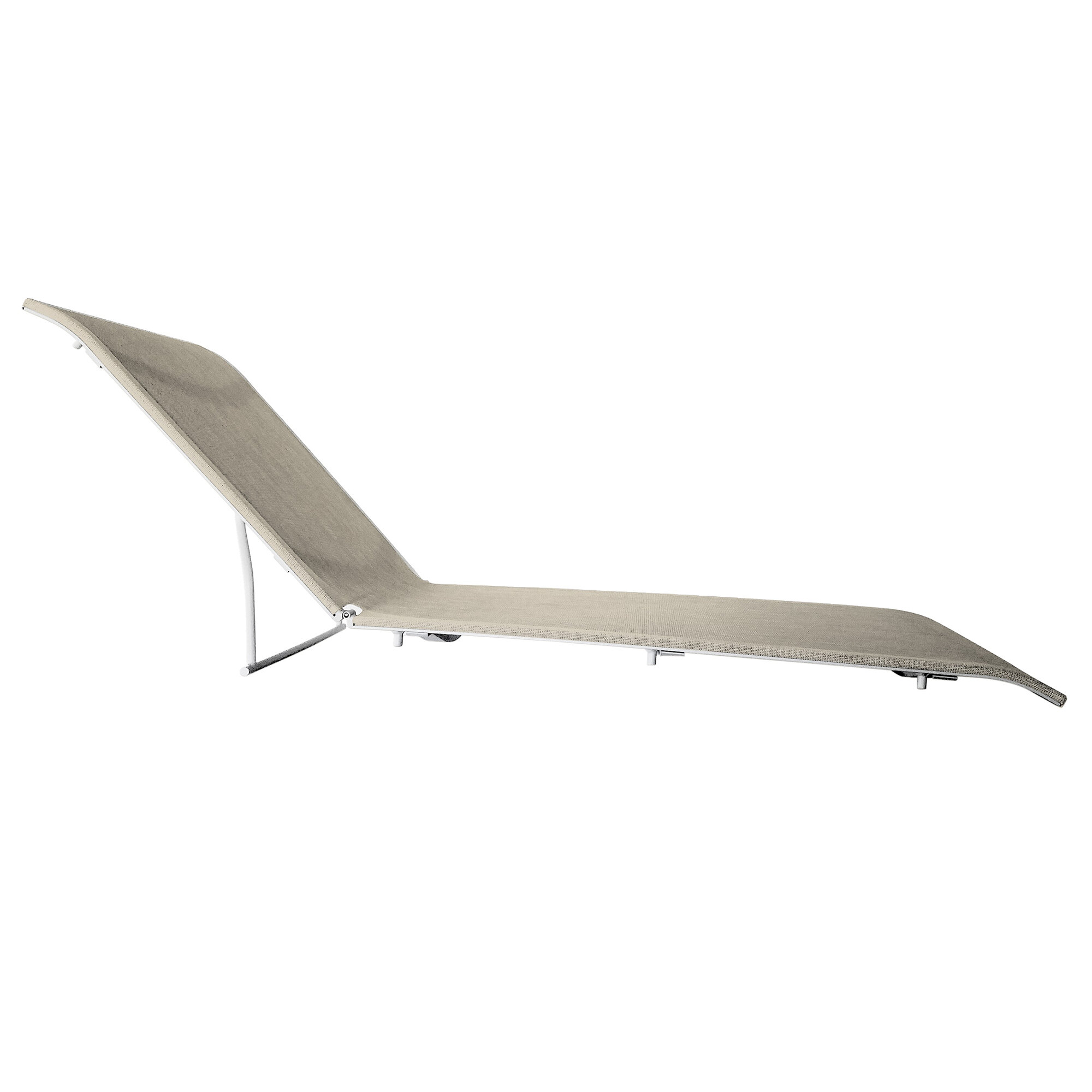 Grosfillex US107T33 Sunset Beige Chaise Lounge Replacement Sling 8/Case