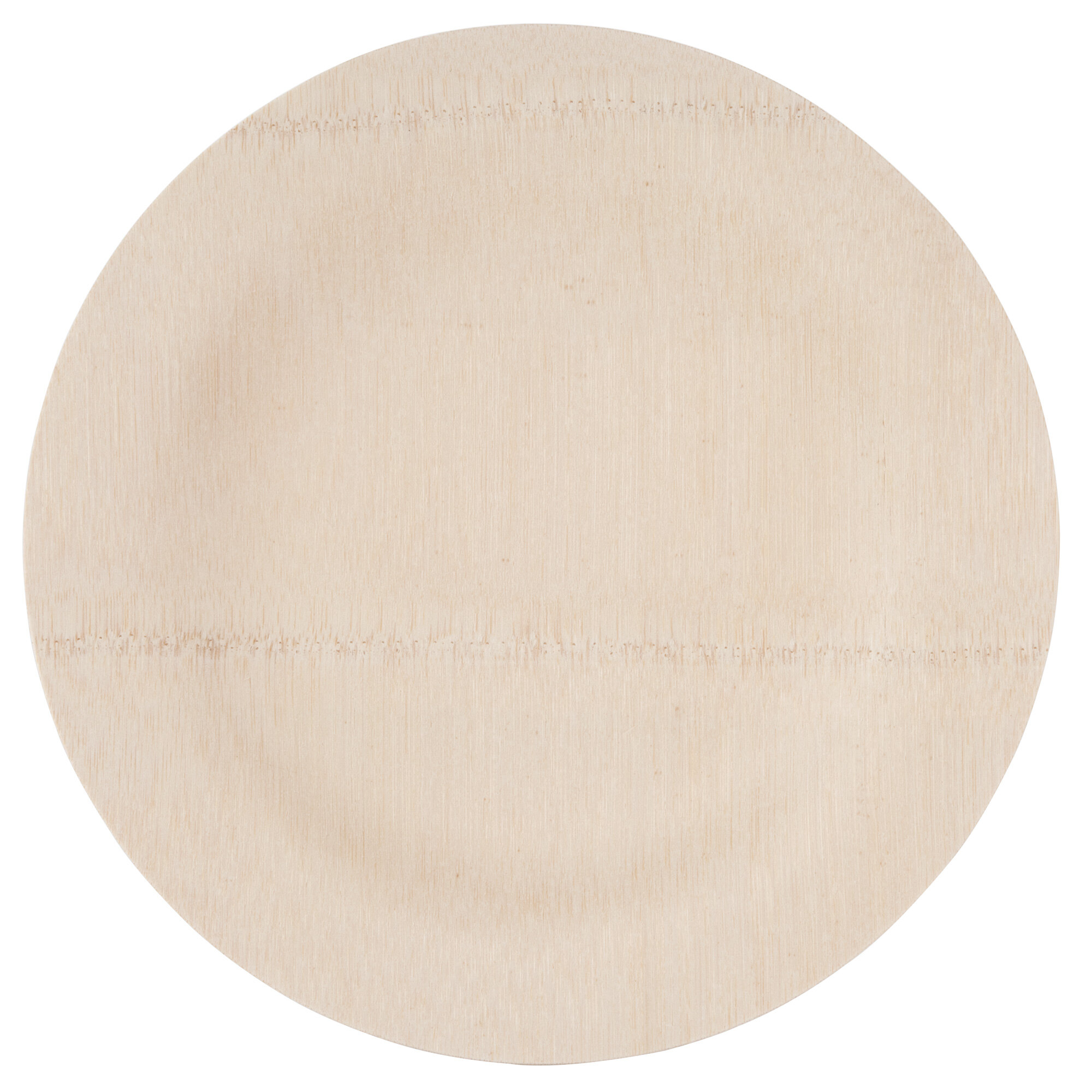 Bambu® 060800 Veneerware® 11" Disposable Bamboo Plate - 25/Pack