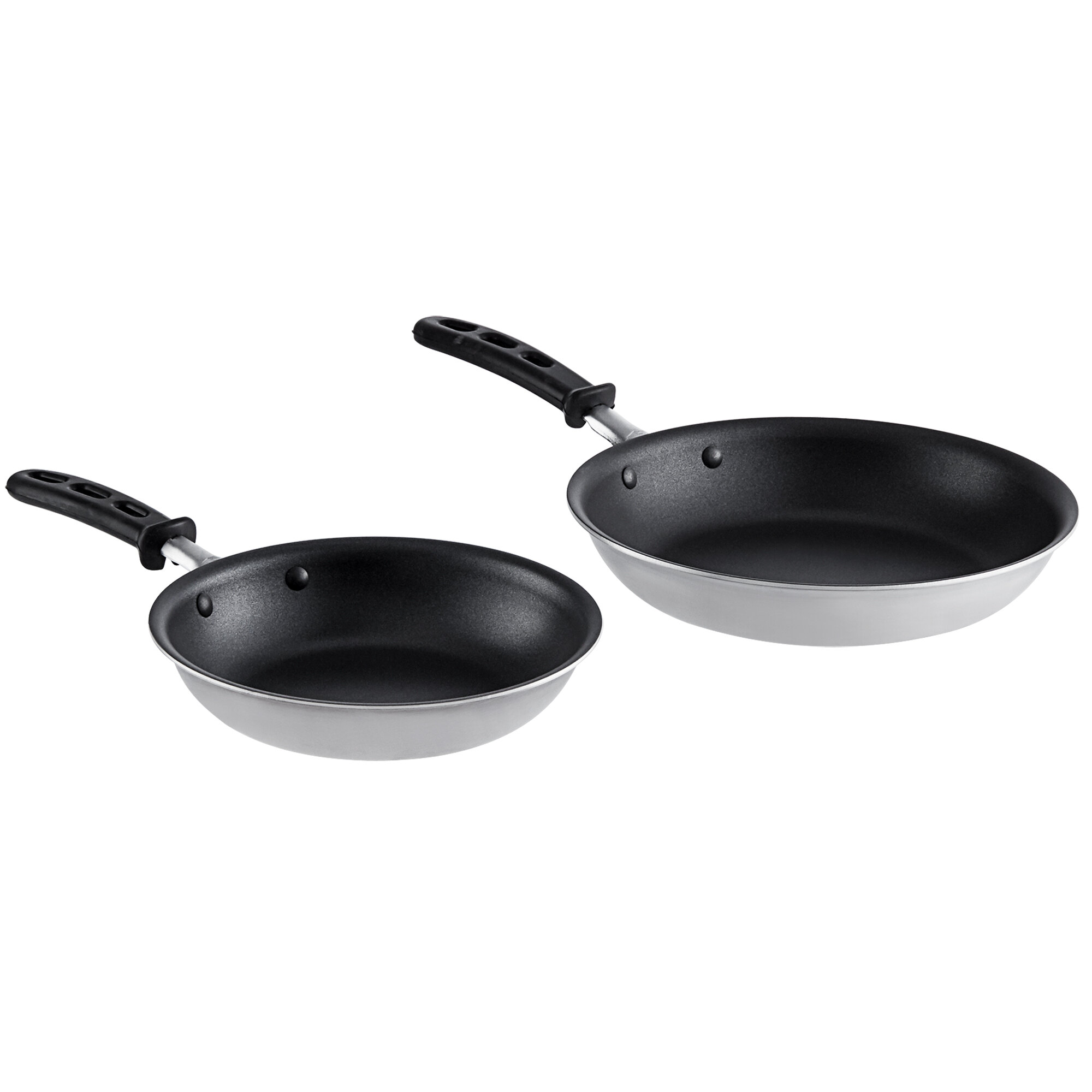 Vollrath Tribute 2-Piece Tri-Ply Stainless Steel Fry Pan Set - 8