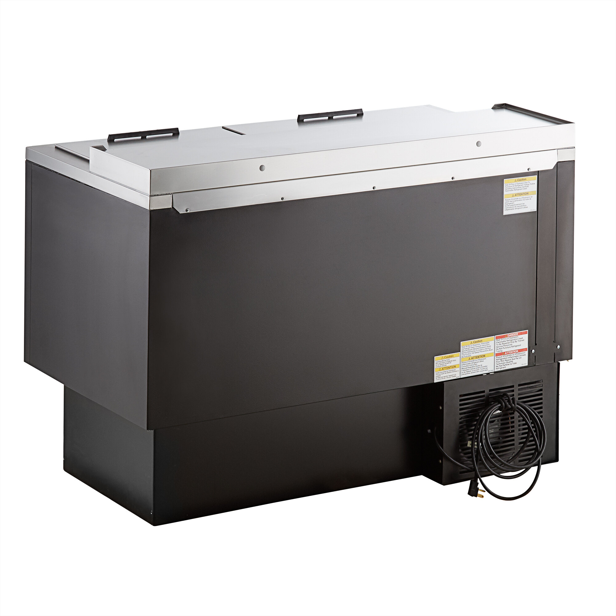 BeverageAir GF48HCB 48" Black Glass Froster / Plate Chiller 115V