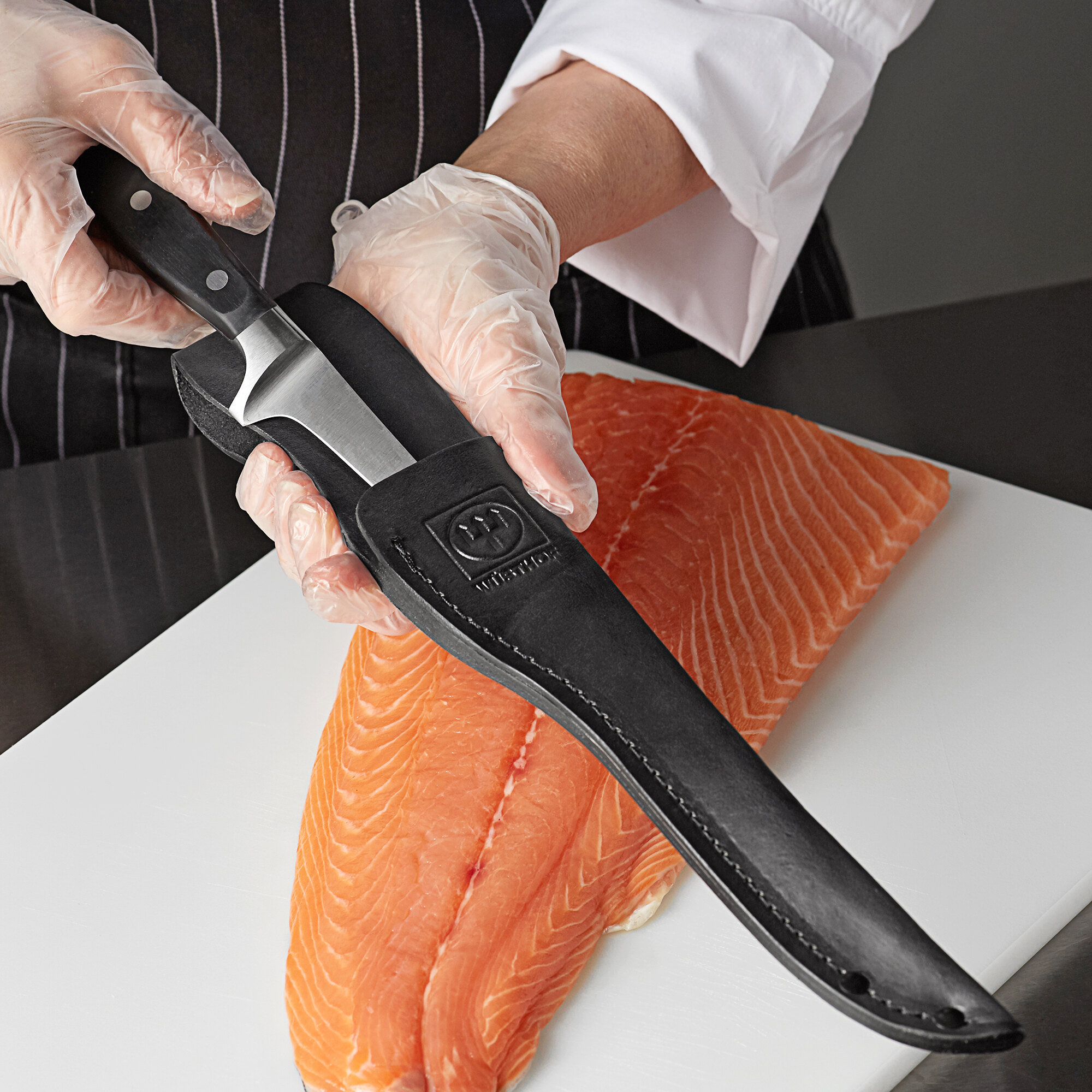 Wusthof 1120160209 Classic 7" Fillet Knife With Leather Sheath