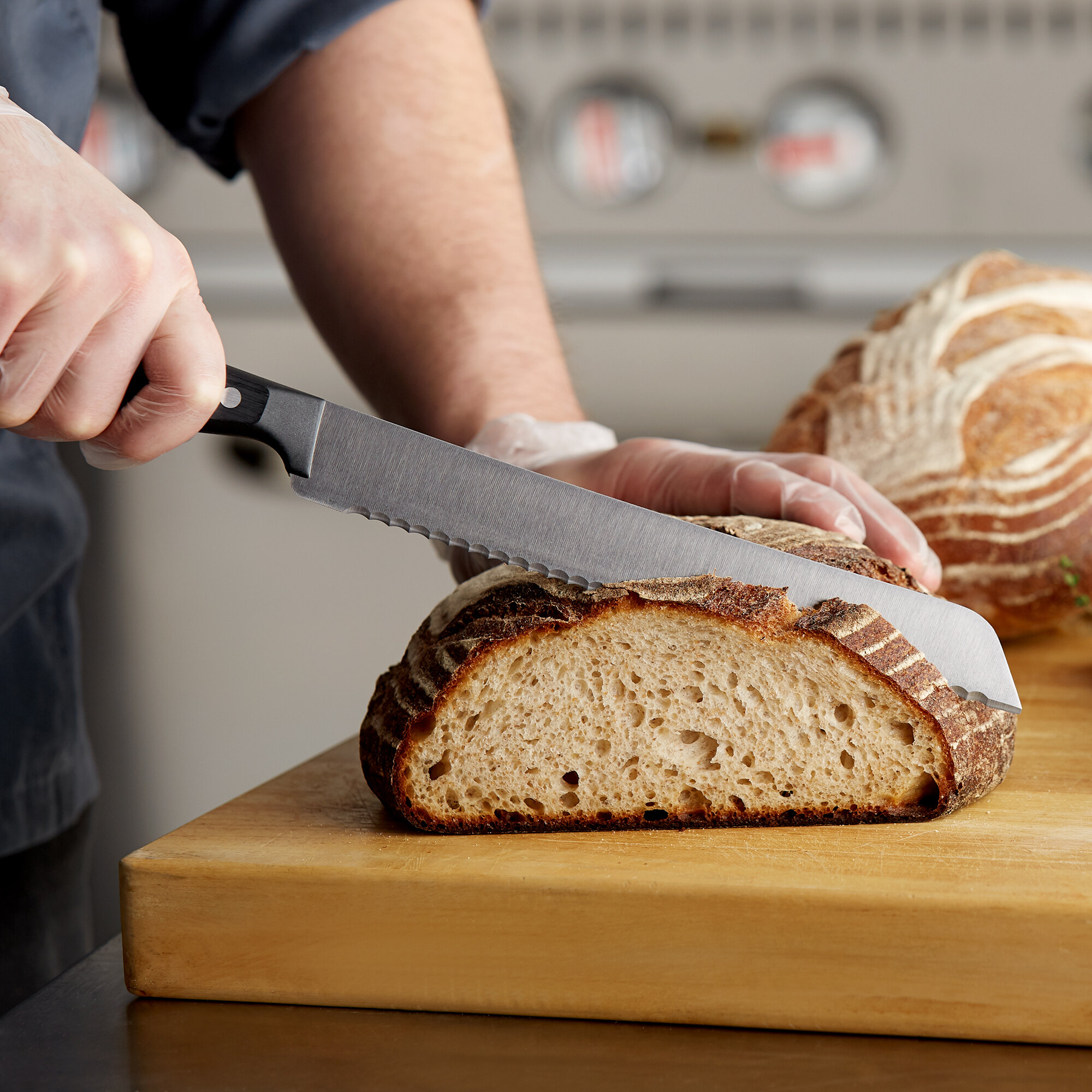 Wusthof 41457 Gourmet 9" Serrated Bread Knife with POM Handle