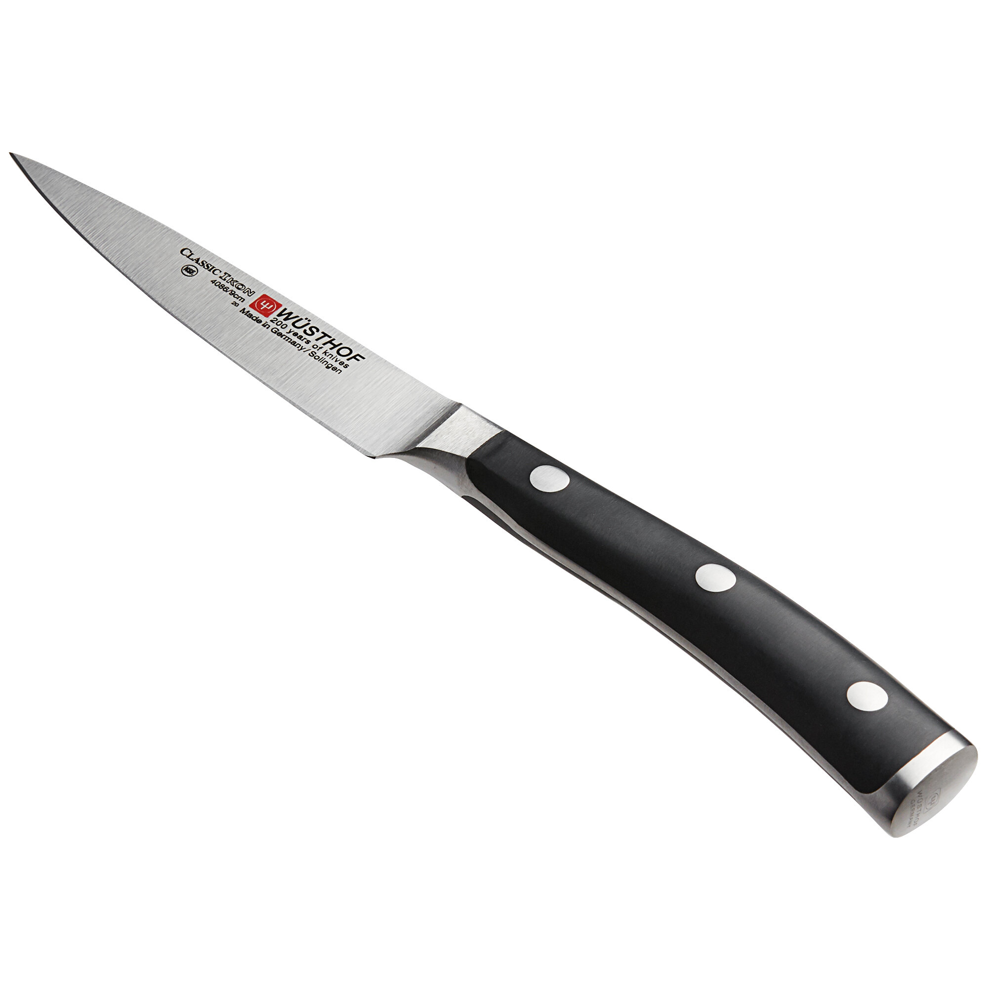 Wusthof 40867/09 Classic Ikon 3 1/2" Straight Edge Paring Knife