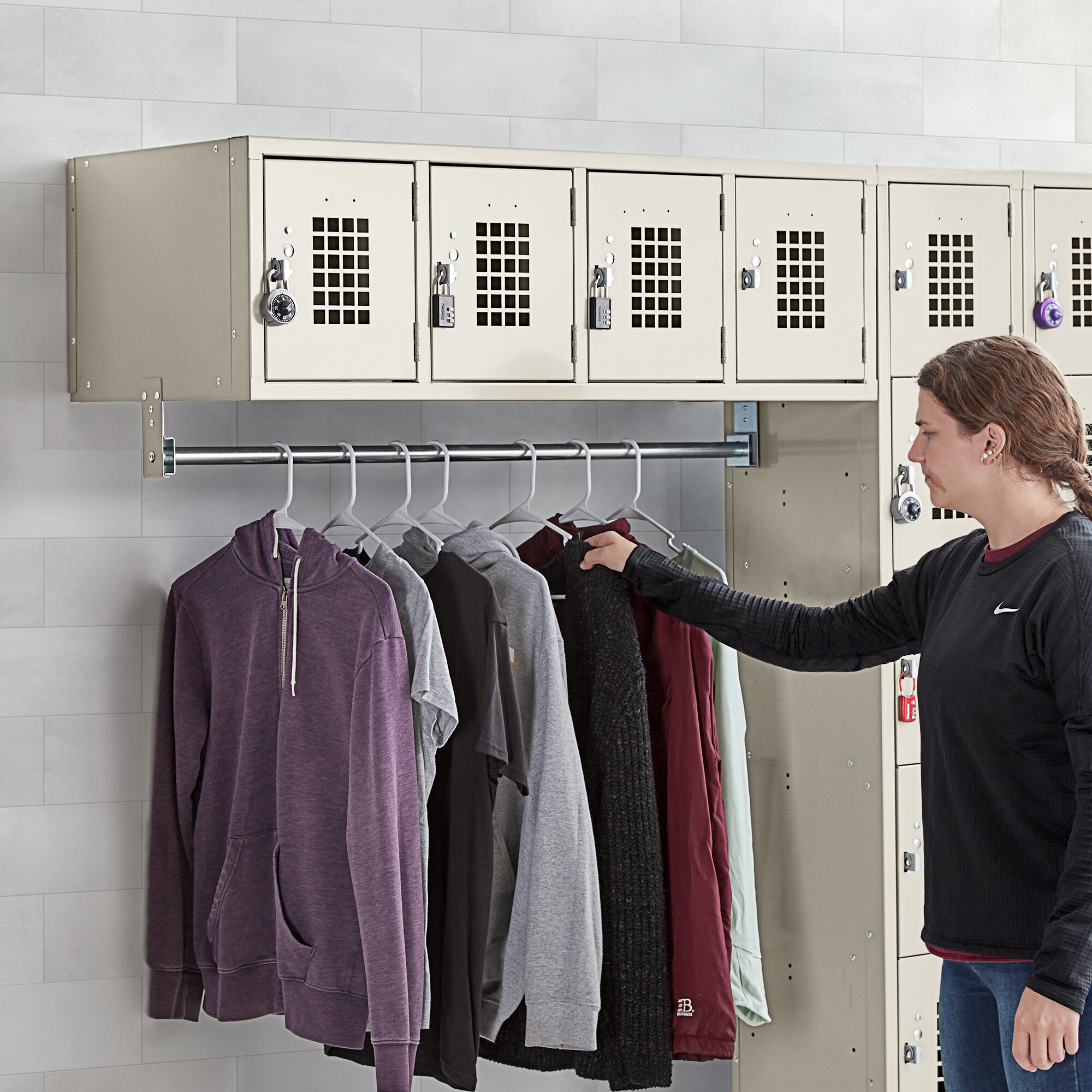 Regency Space Solutions Beige 45" x 18" Wall Mount Locker