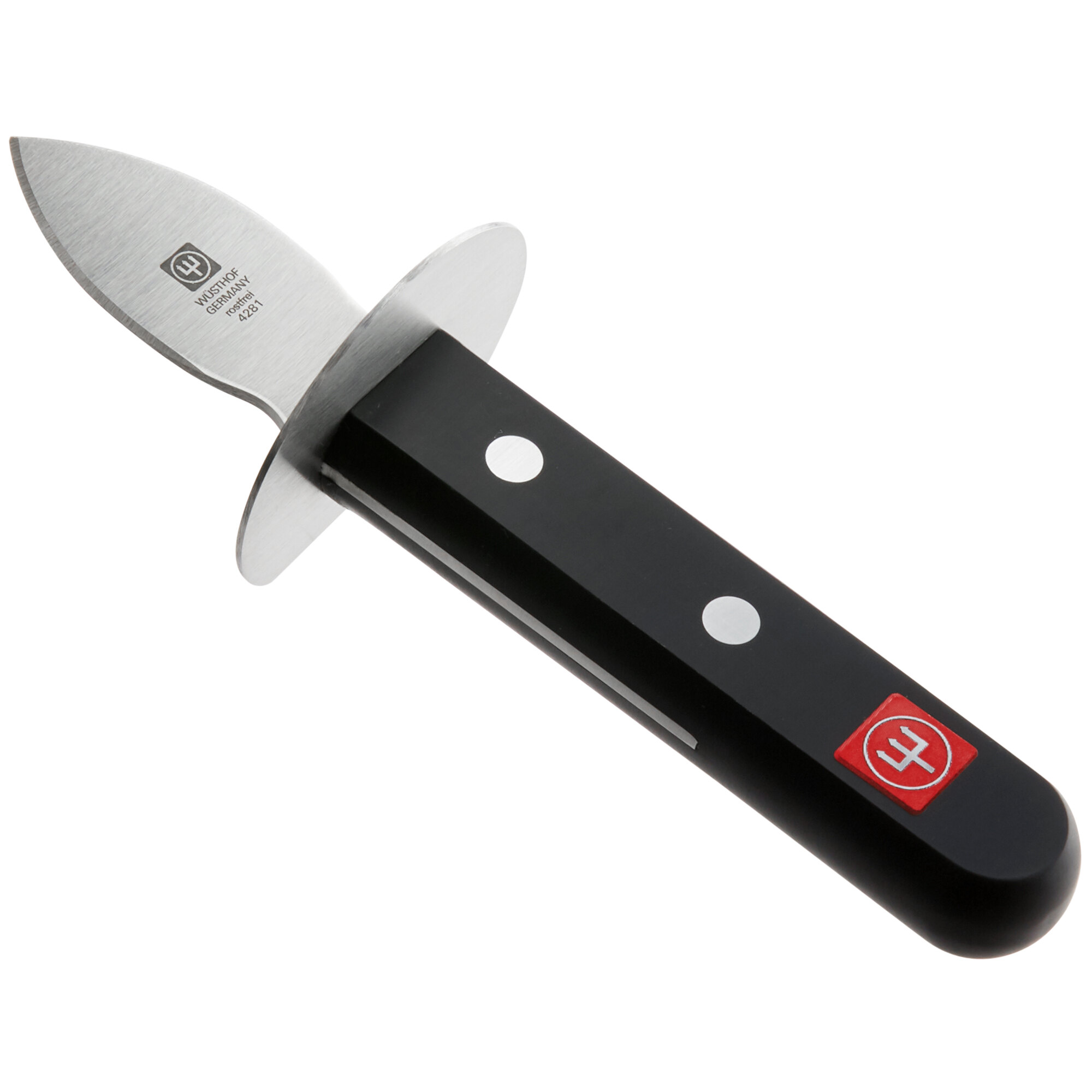 Wusthof 4281 Frenchman Style Oyster Knife with POM Handle