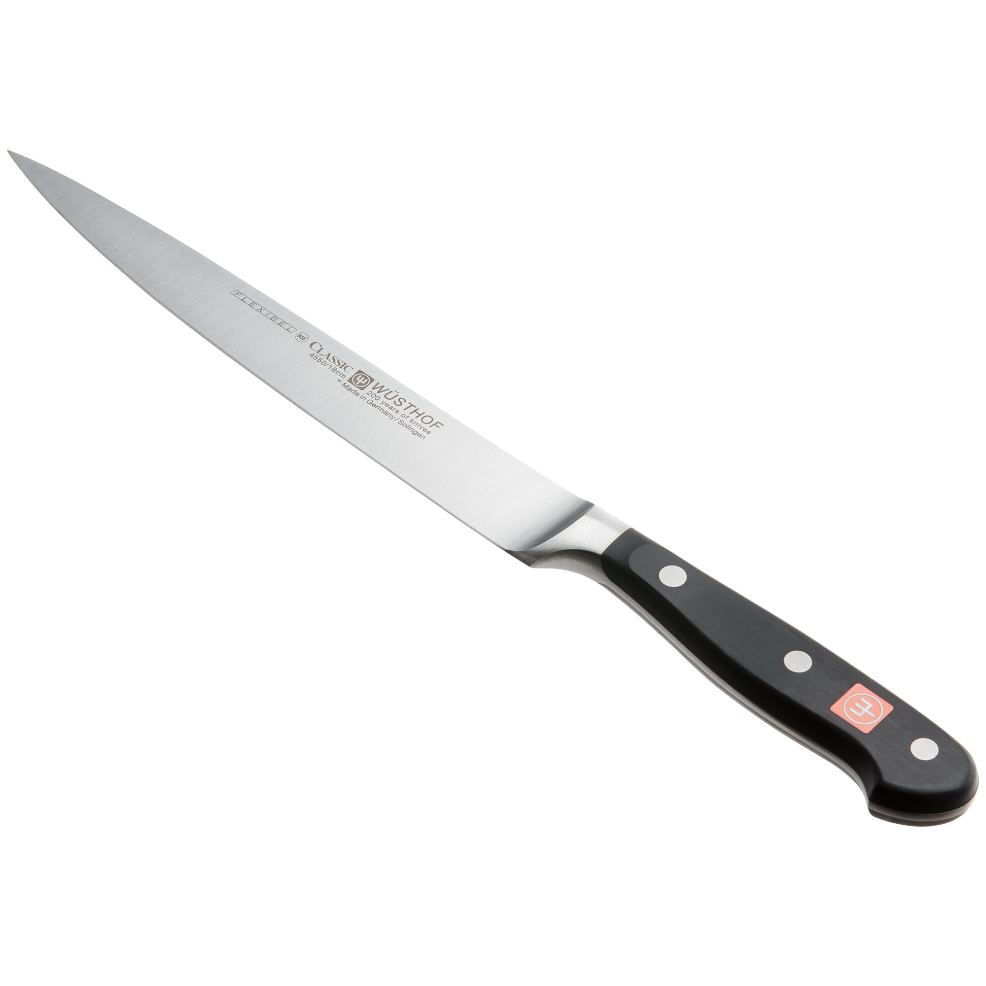 Wusthof 45507/18 Classic 7" Flexible Fillet Knife with POM Handle