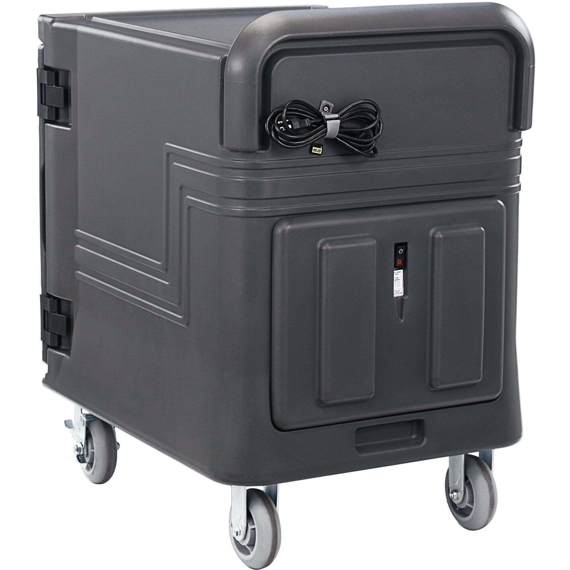 Cambro PCULHSP615 Pro Cart Ultra® Charcoal Gray Low Profile Electric ...