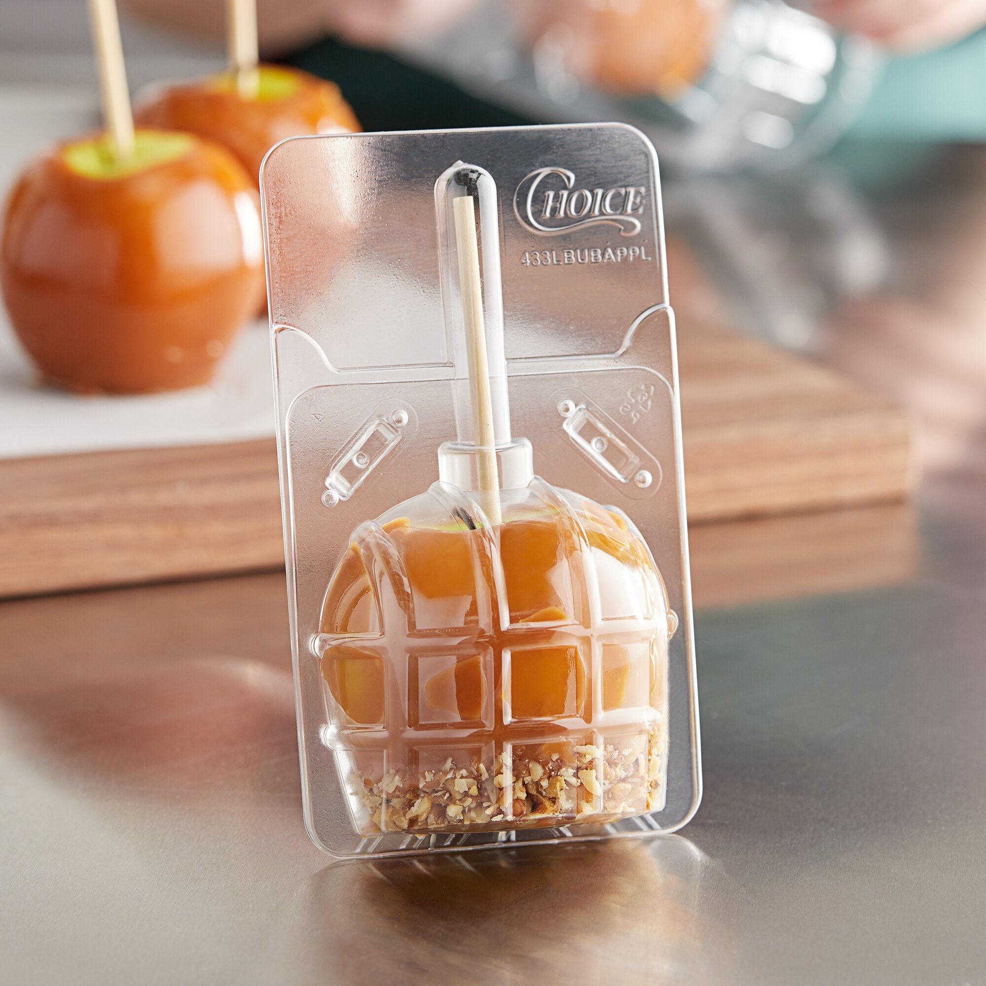 Choice Large Disposable Candy Apple Bubble 1000/Case