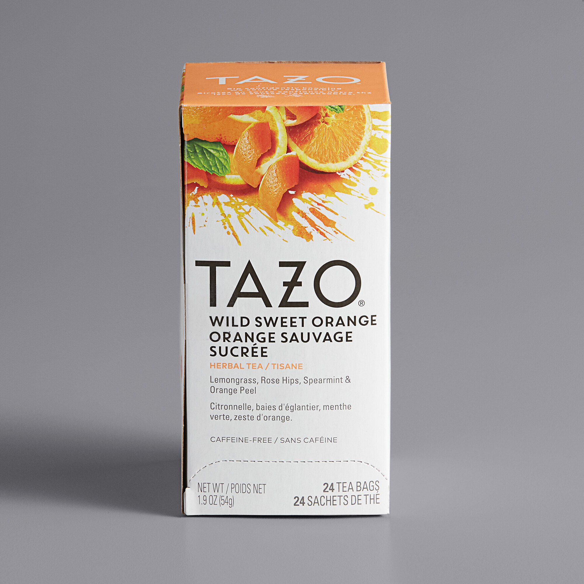 Tazo Wild Sweet Orange Tea Bags 24/Box