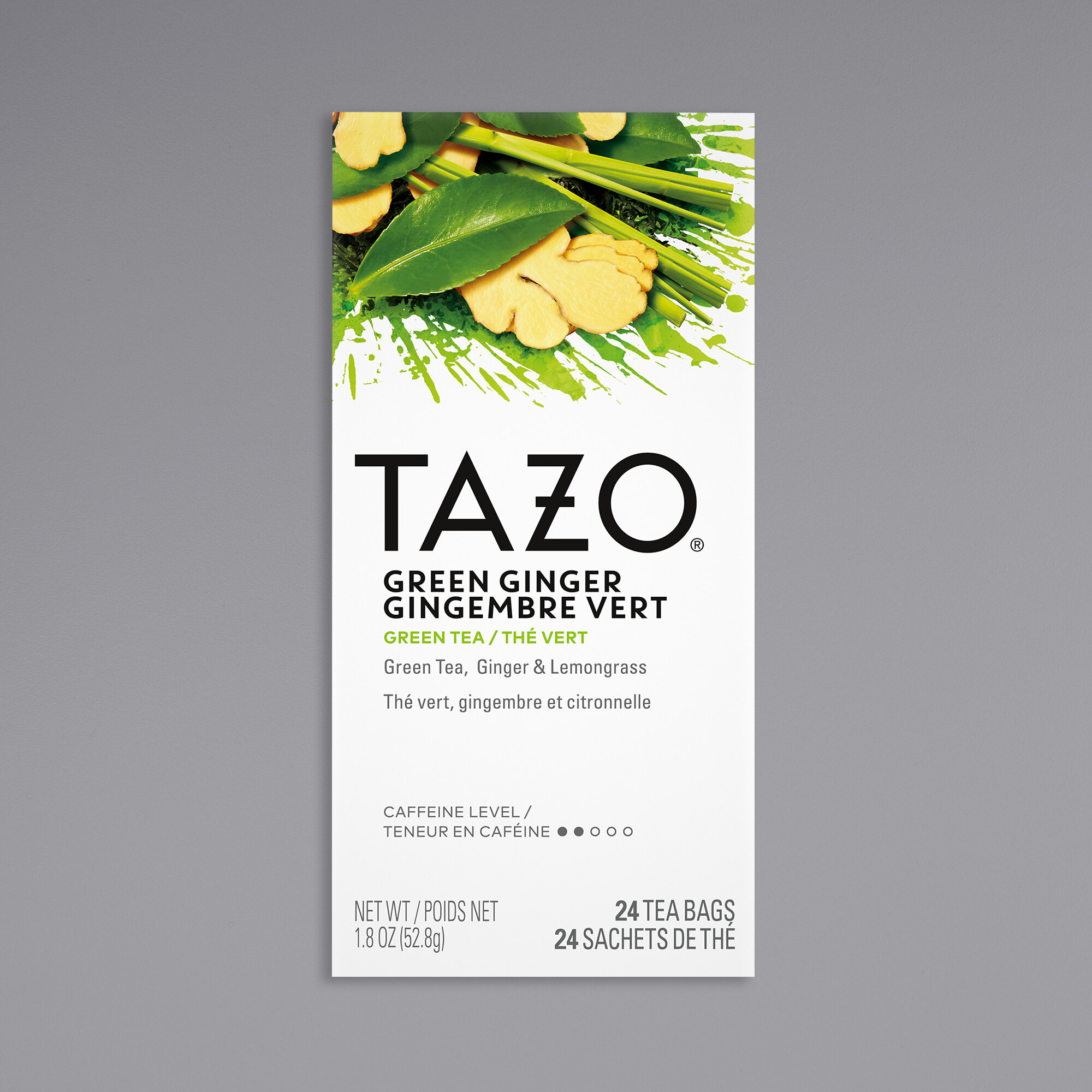 Tazo Green Ginger Tea Bags 24/Box