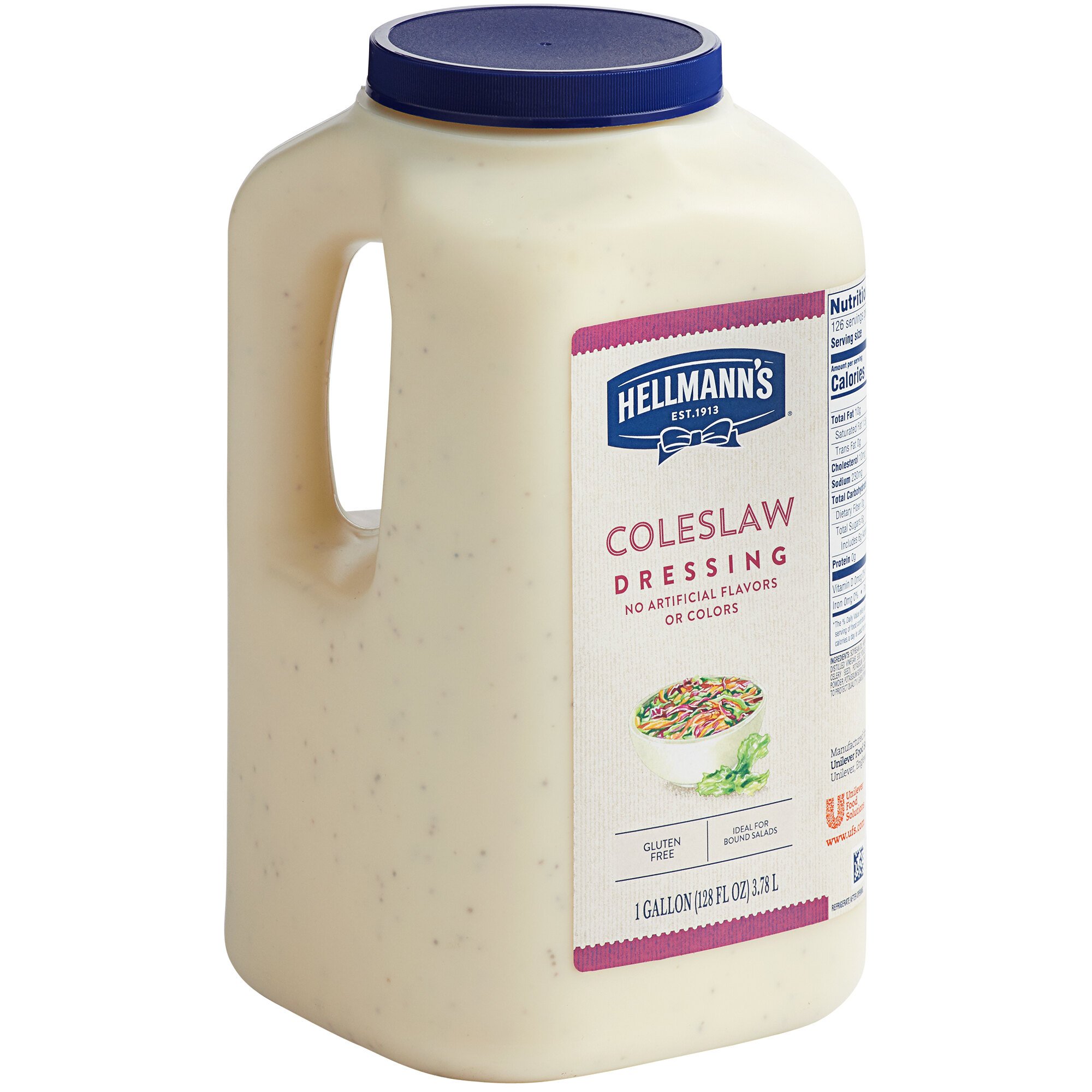 Hellmann's 1 Gallon Creamy Coleslaw Dressing 4/Case