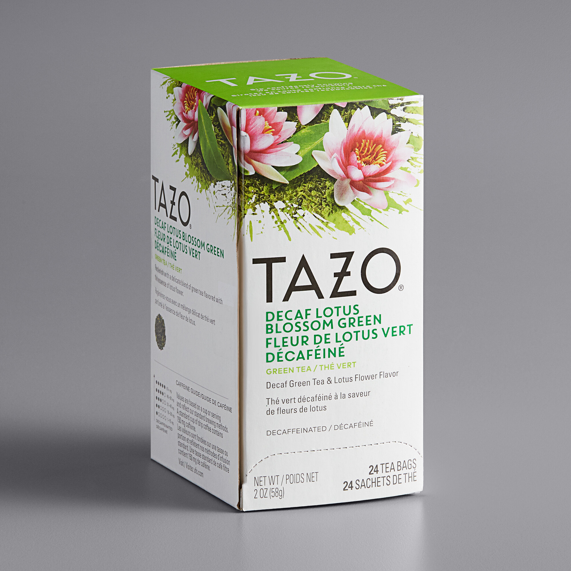 Tazo Decaf Lotus Blossom Green Tea Bags 24/Box