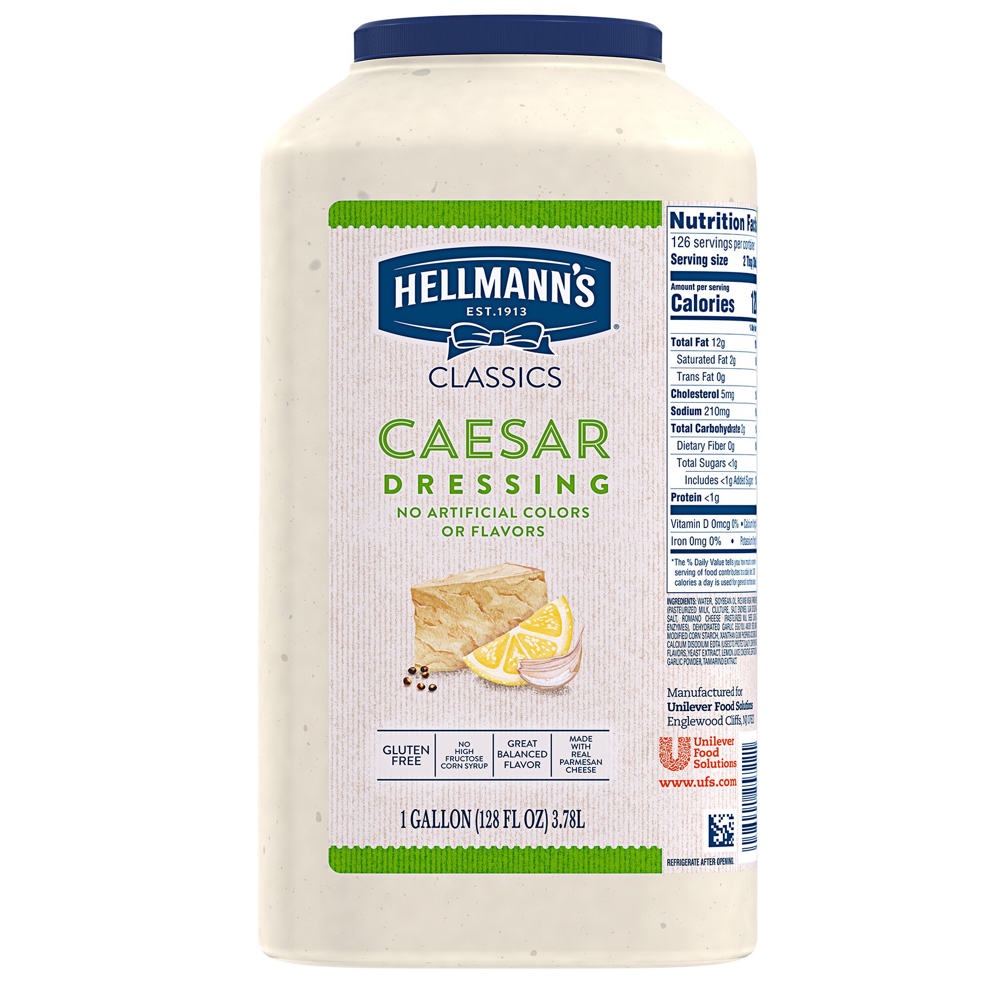 Hellmann's 1 Gallon Caesar Dressing 4/Case
