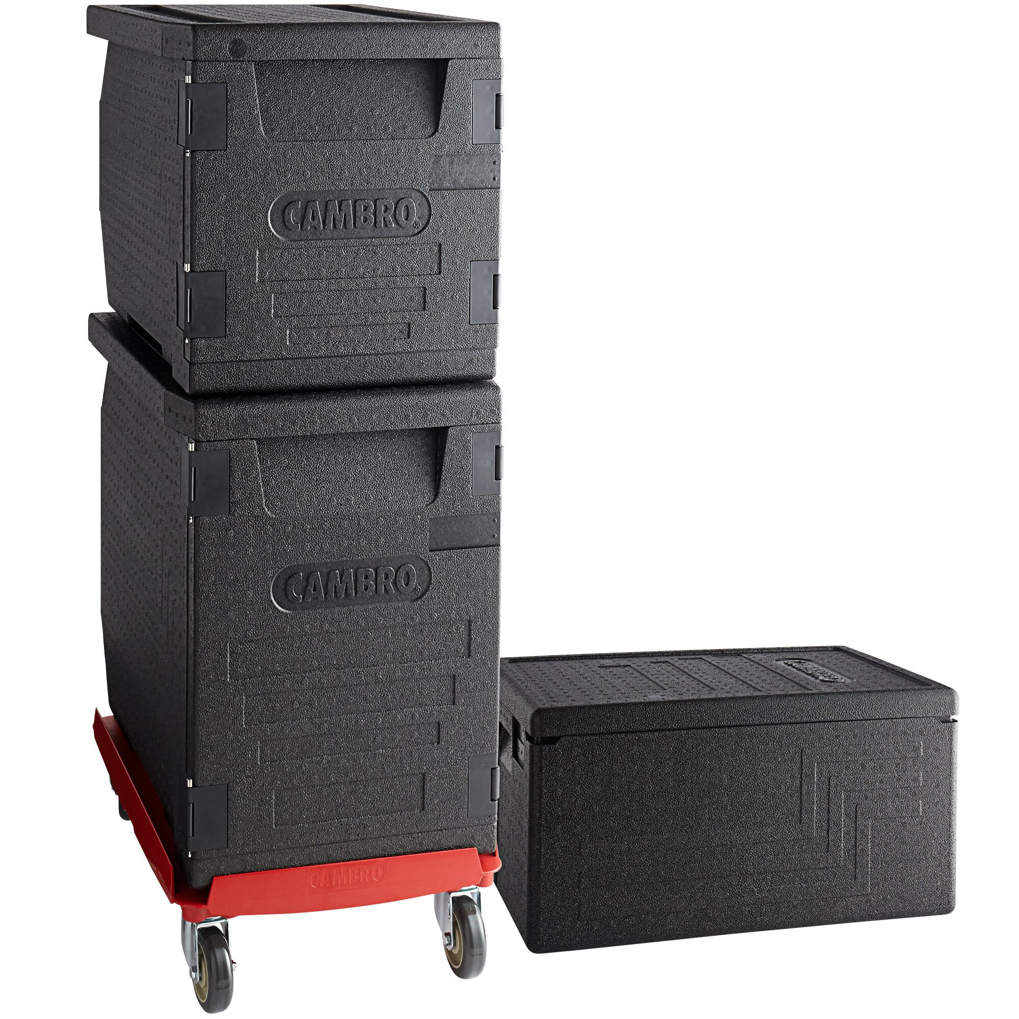 Cambro Cam GoBox® Insulated EPP Pan Carrier Kit With Two Front Load ...