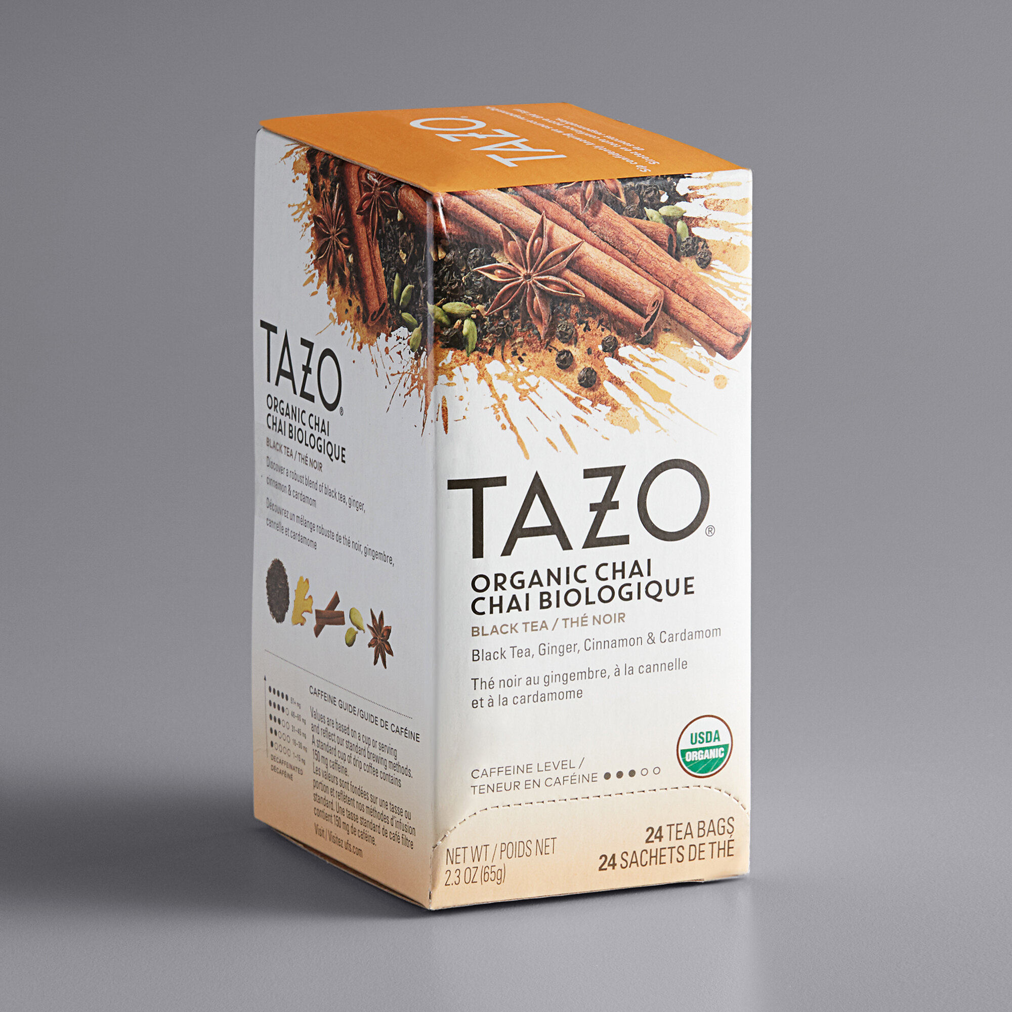 Tazo Organic Chai Tea Bags 24/Box
