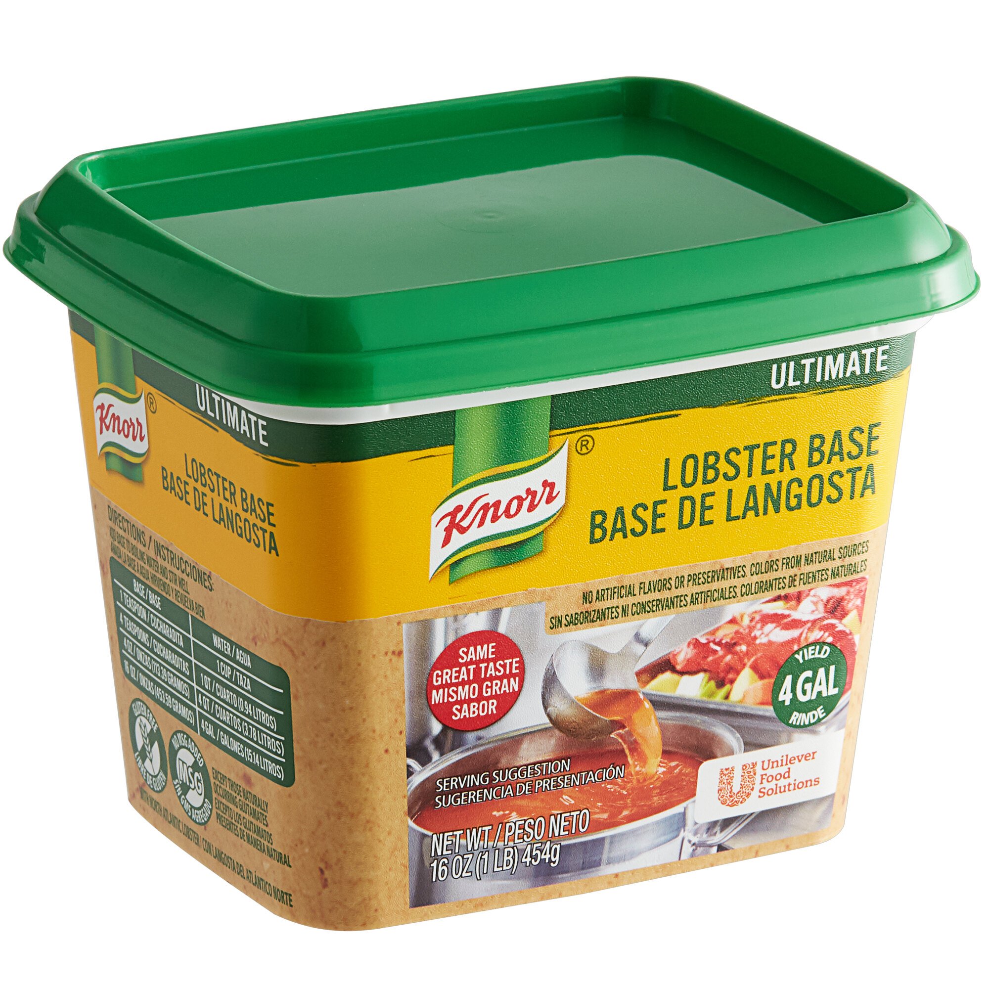 Knorr 1 lb. Ultimate Lobster Bouillon Base 6/Case