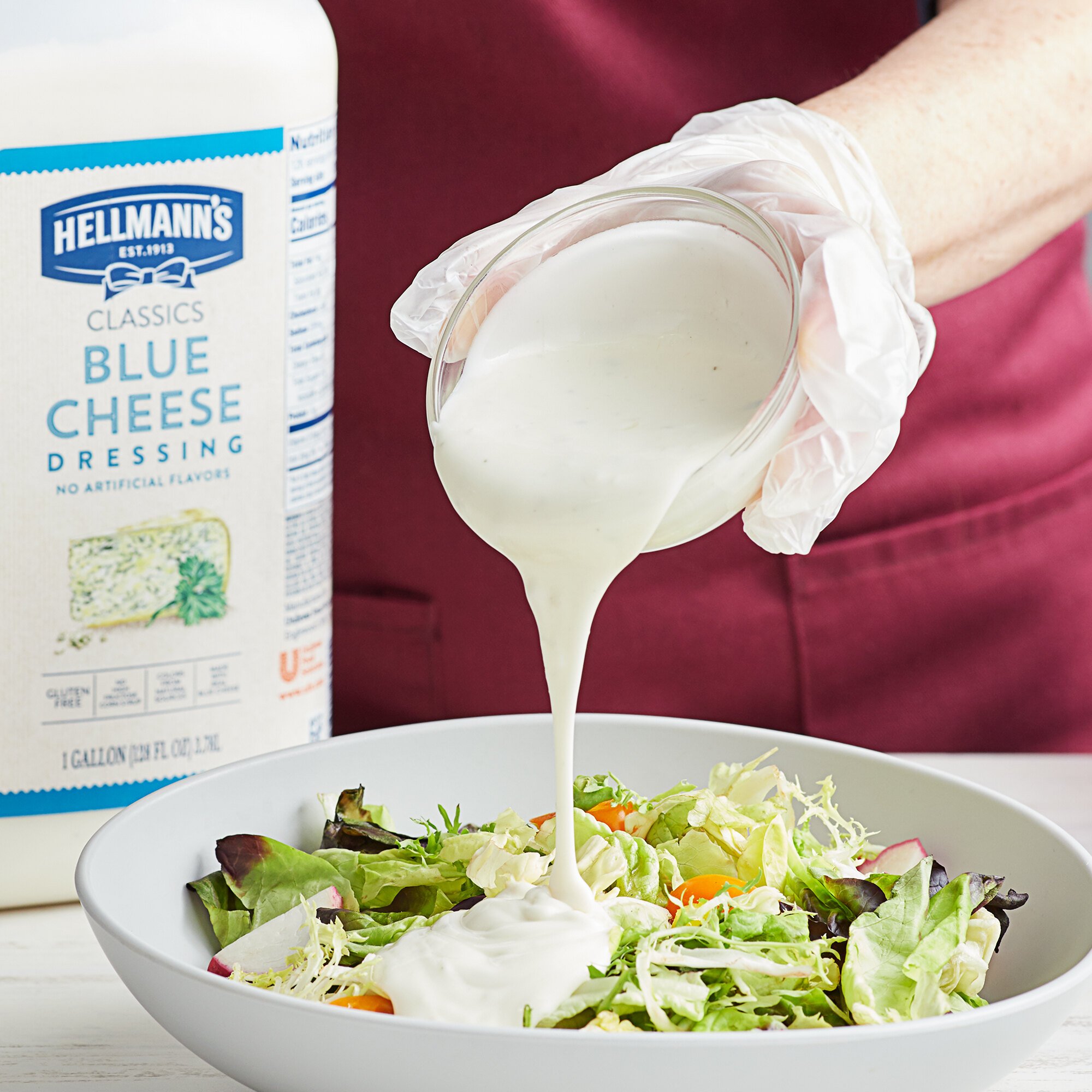Hellmann's 1 Gallon Chunky Blue Cheese Dressing