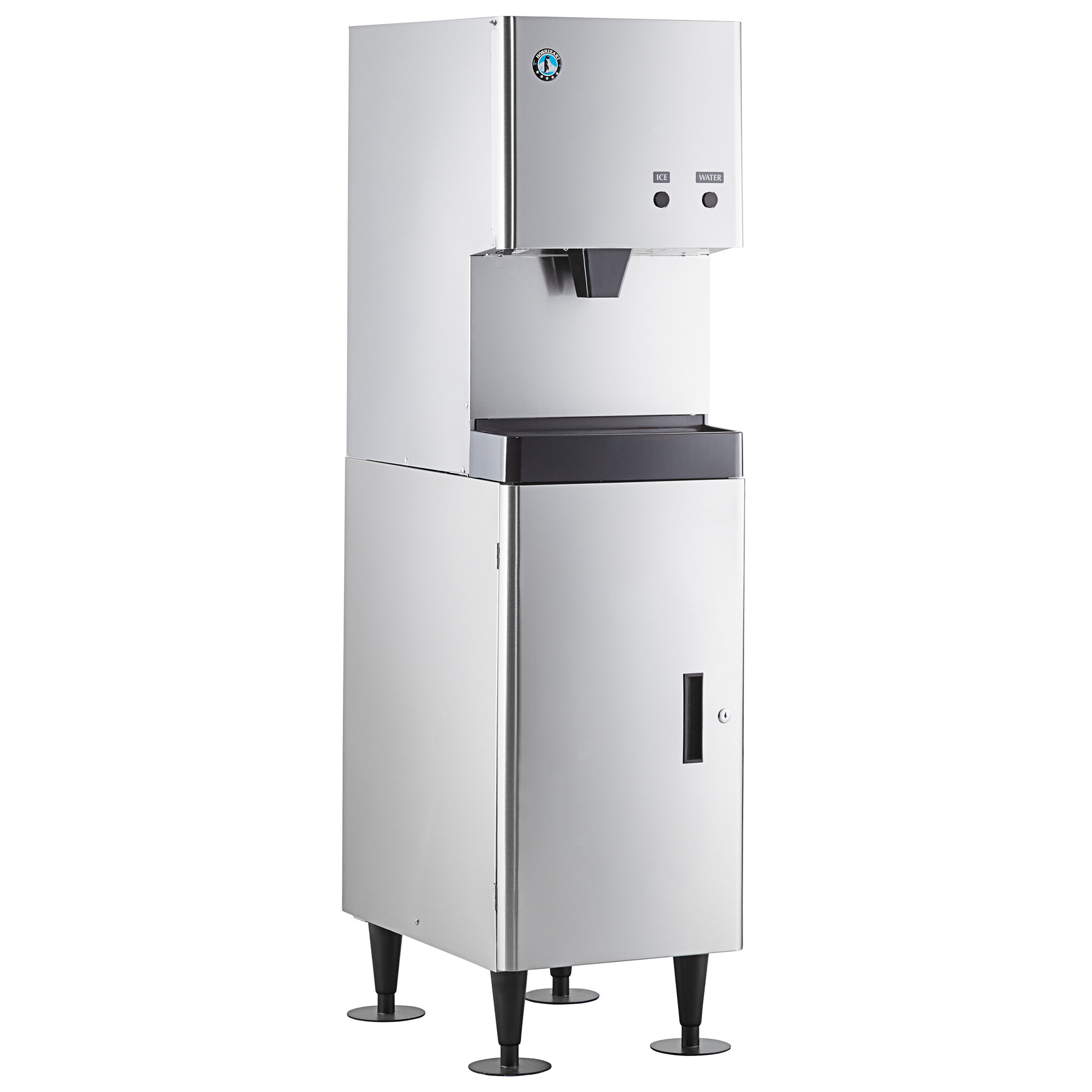 Hoshizaki DCM270BAH Cubelet Ice Maker and Water Dispenser with Floor