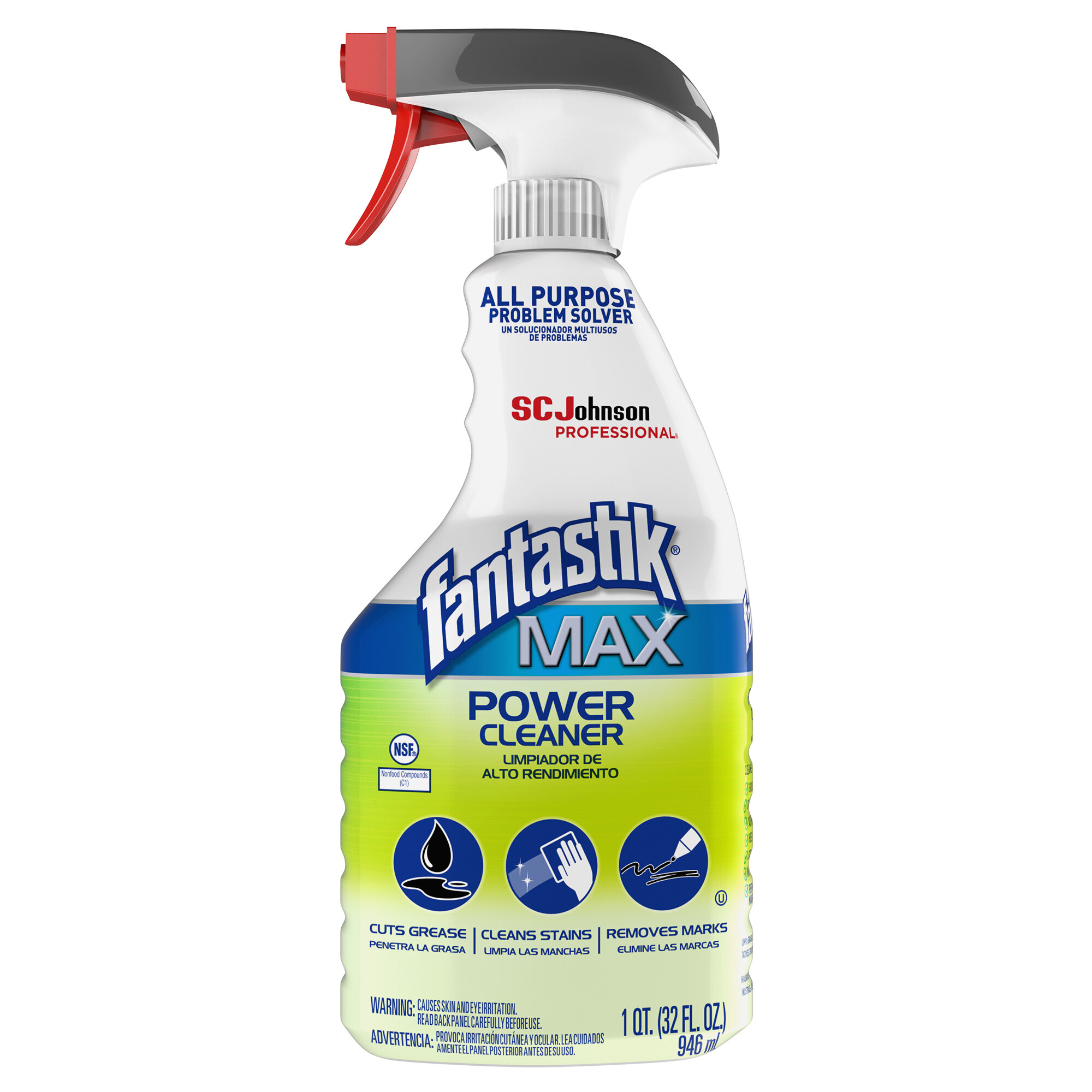 SC Johnson 323563 Fantastik® Max 32 oz. Power AllPurpose Cleaner