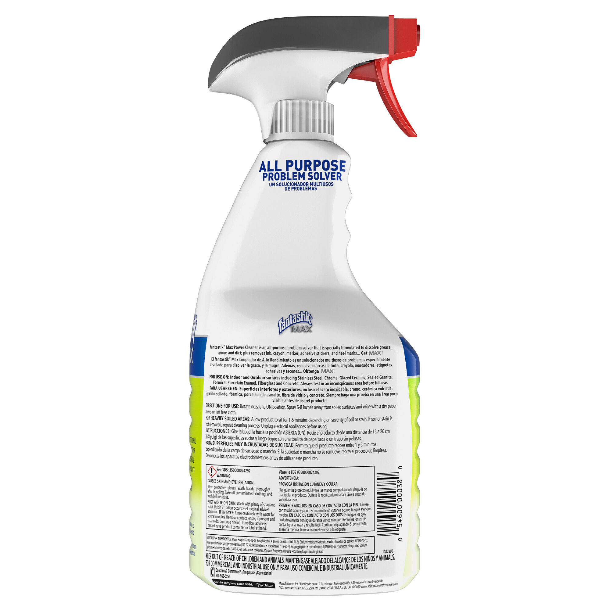 SC Johnson 323563 Fantastik® Max 32 oz. Power AllPurpose Cleaner