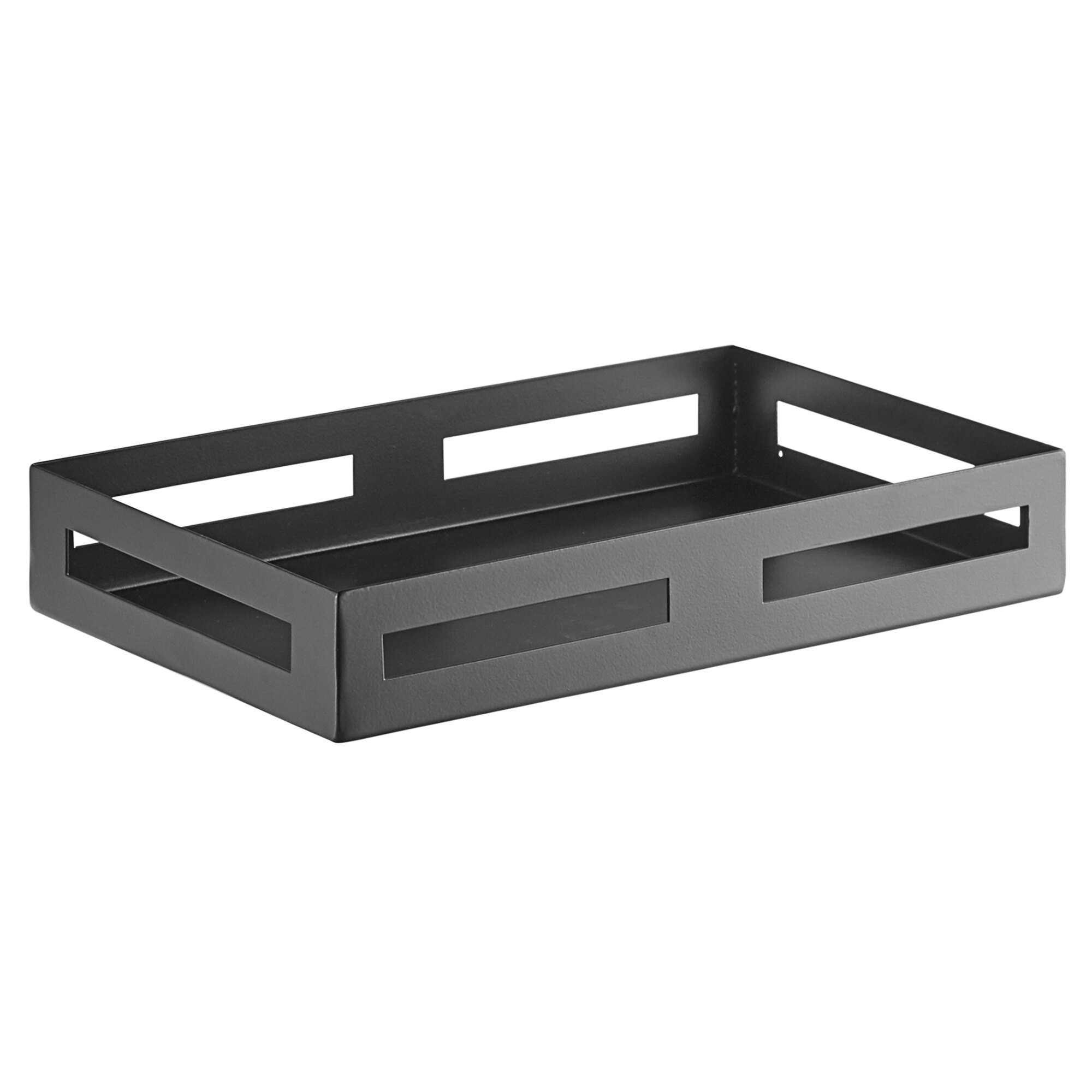 American Metalcraft BR128 Black Twilight Metal Rectangular ...